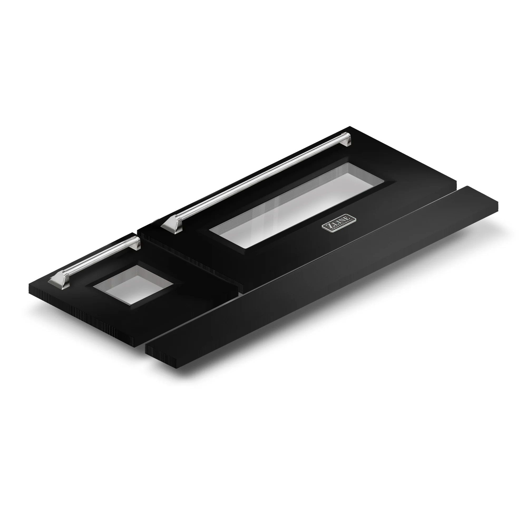 ZLINE 48 in. Black Matte Range Doors for RA and RG Models (RA-DR-BLM-48) - Image 2