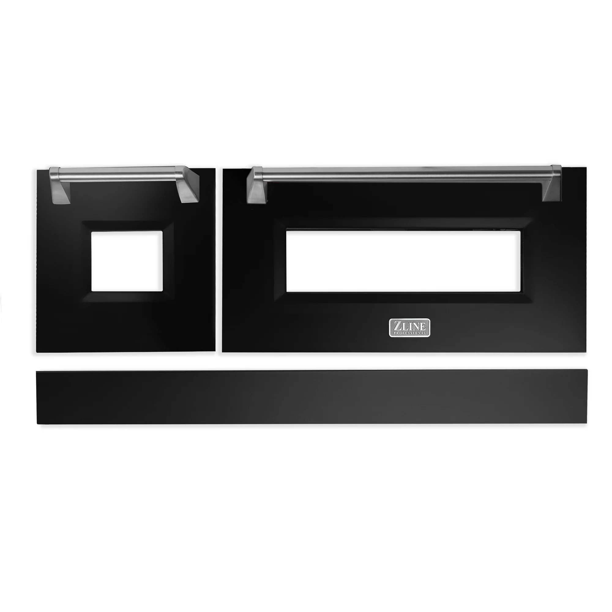 ZLINE 48 in. Black Matte Range Doors for RA and RG Models (RA-DR-BLM-48) - Image 3