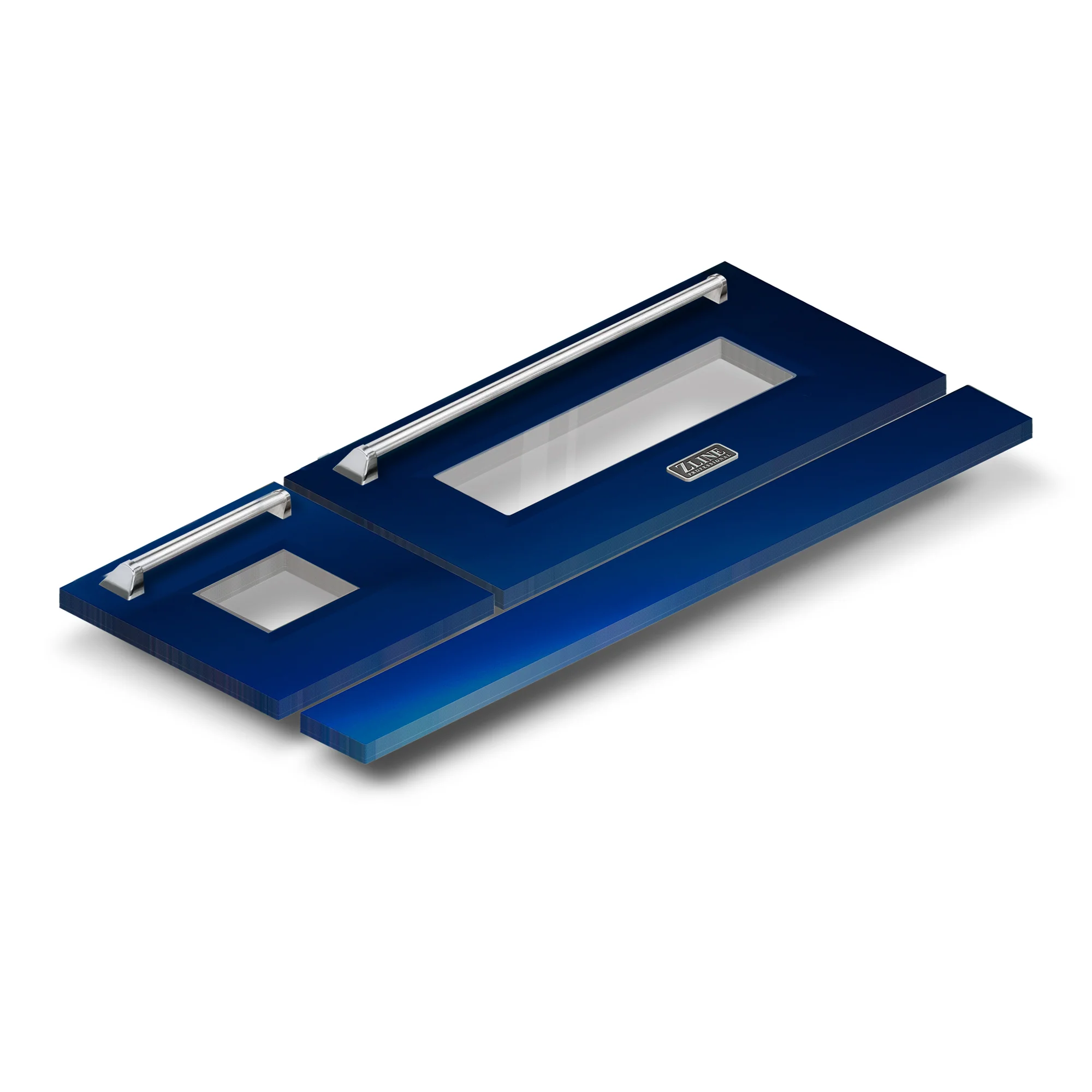 ZLINE 48 in. Blue Gloss Range Doors for RA and RG Models (RA-DR-BG-48) - Image 2