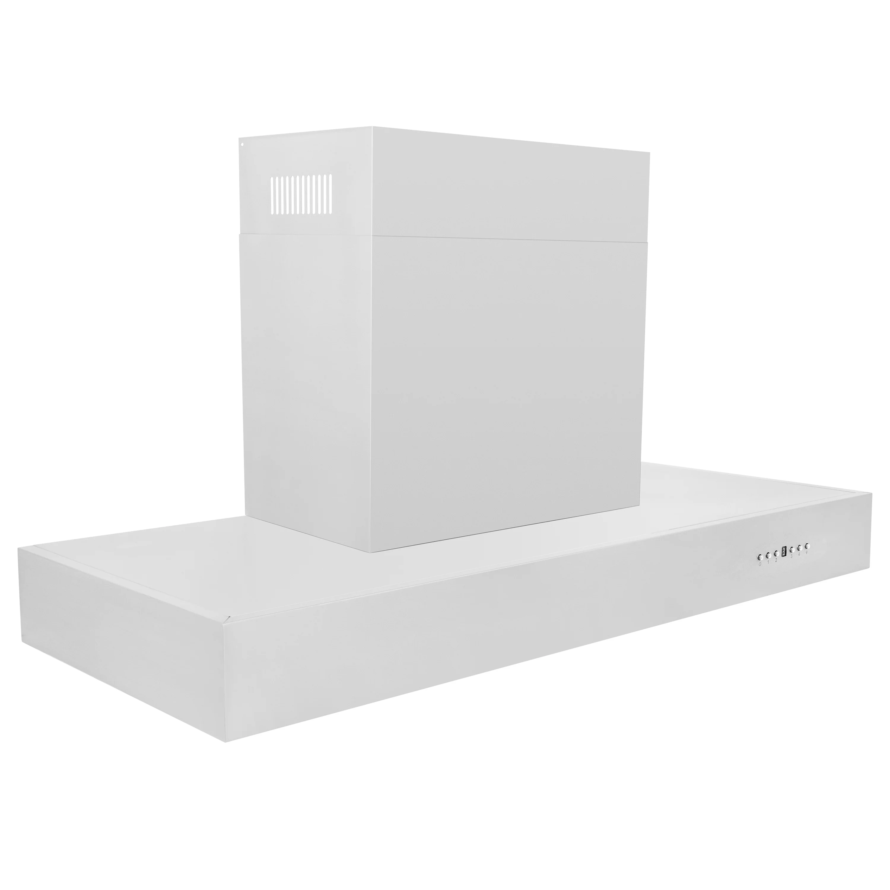 ZLINE 48" Ducted Professional Wall Mount Range Hood in Stainless Steel (KECOM-48)
