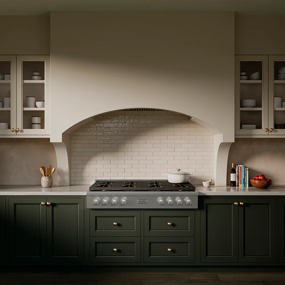 ZLINE 48 in. Paramount Gas Rangetop with 8 Burner DuoPro™ Cooktop in Stainless Steel - Image 12