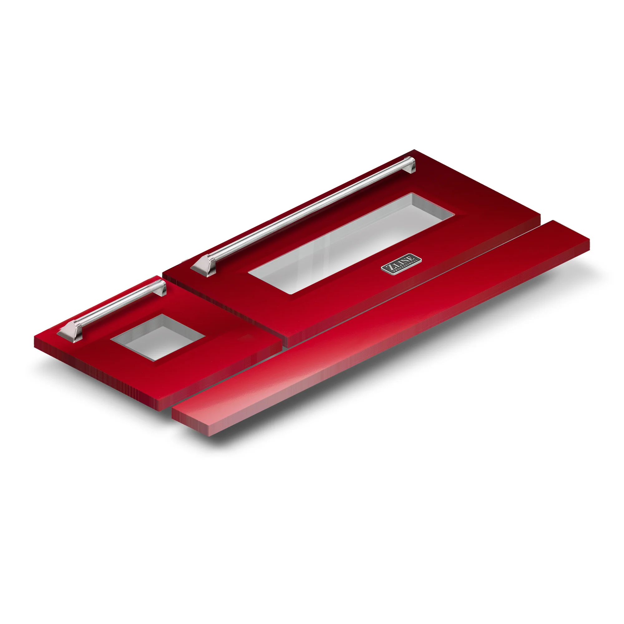 ZLINE 48 in. Red Gloss Range Doors for RA and RG Models (RA-DR-RG-48) - Image 3