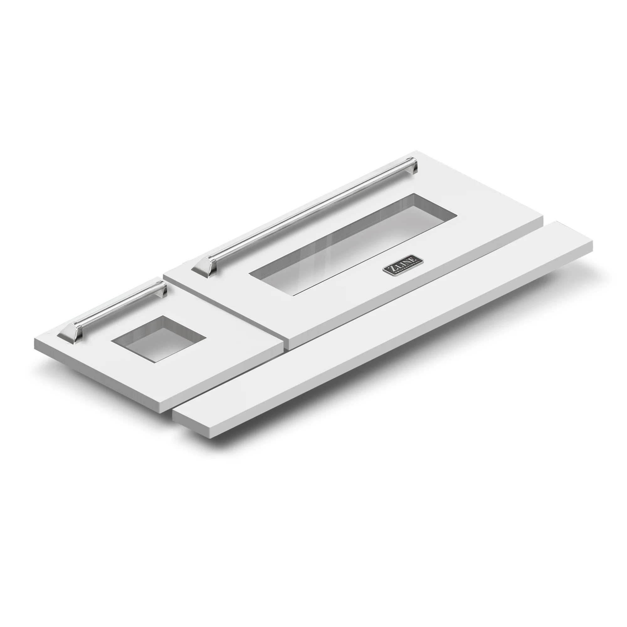 ZLINE 48 in. White Matte Range Doors for RA and RG Models (RA-DR-WM-48) - Image 2