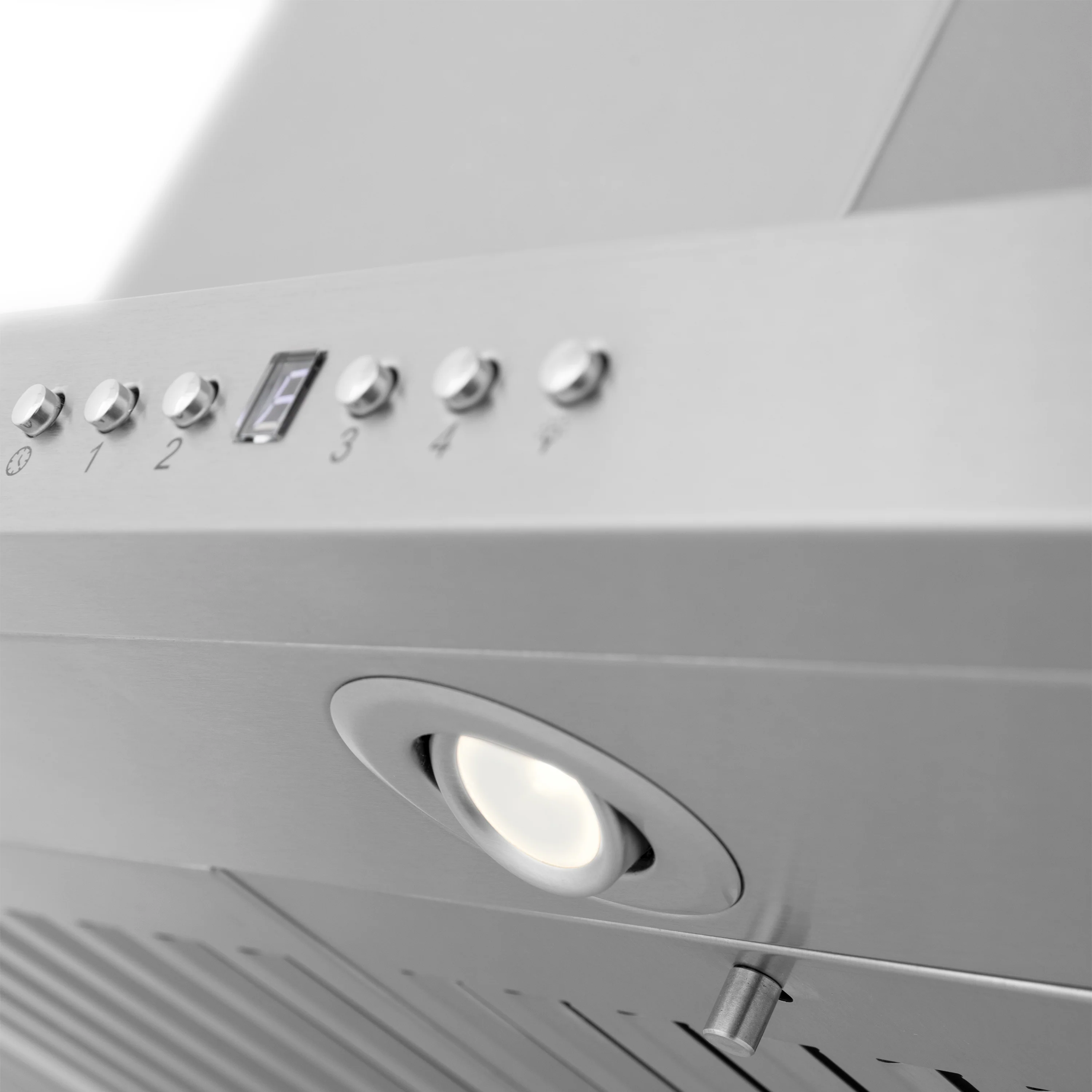 48" ZLINE CrownSound™Ducted Vent Island Mount Range Hood in Stainless Steel with Built-in Bluetooth Speakers (GL2iCRN-BT-48) - Image 10