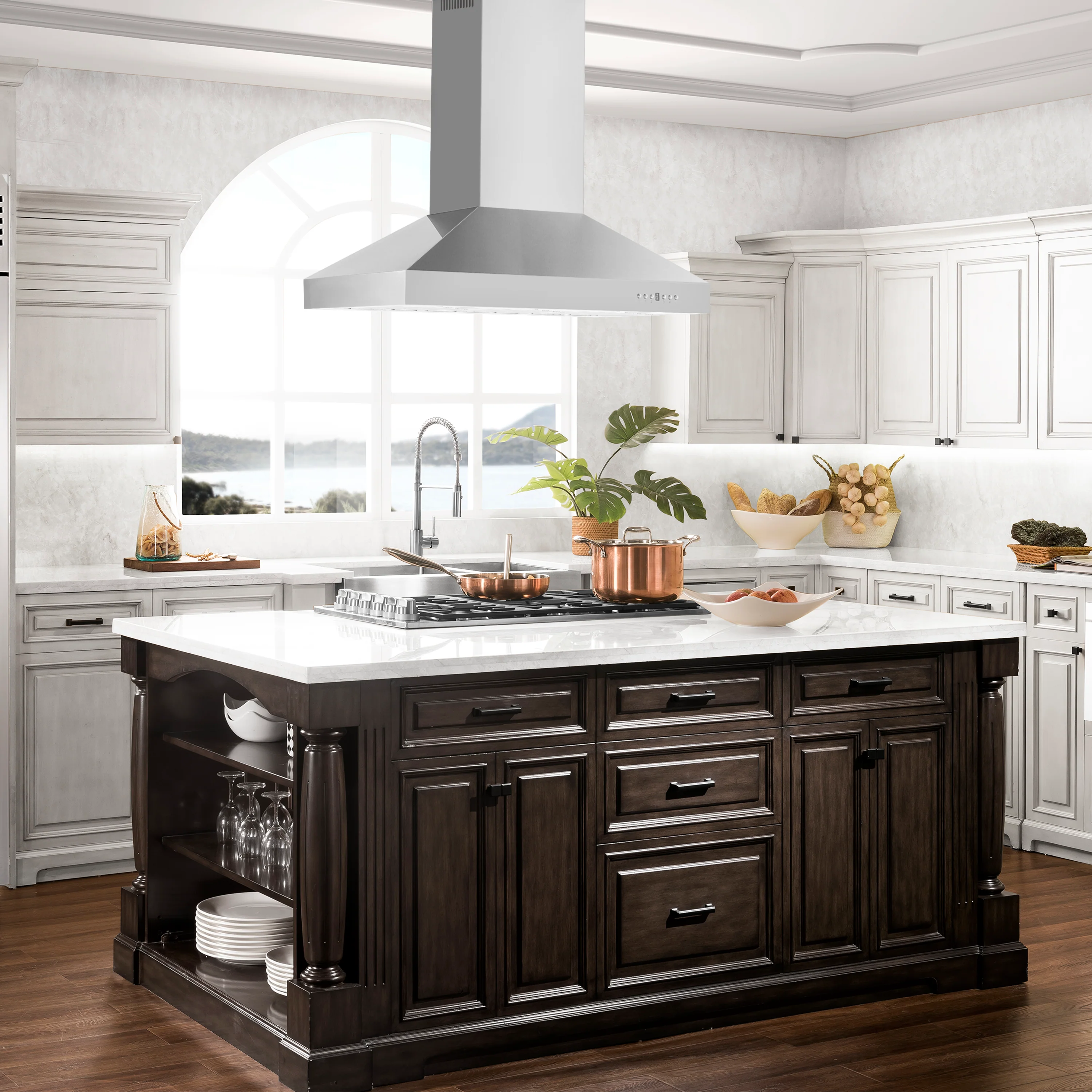 ZLINE 48" Convertible Island Mount Range Hood in Stainless Steel (KL3i-48) - Image 10