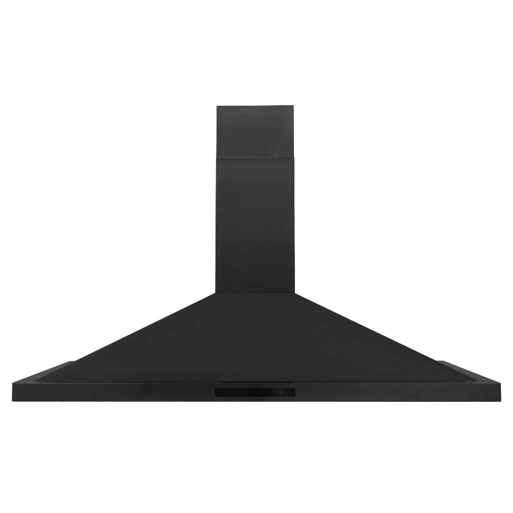 ZLINE Kitchen Package with Black Stainless Steel Refrigerator, 48 in. Dual Fuel Range, Range Hood, and Microwave Drawer (4KPR-RABRH48-MW) - Image 2
