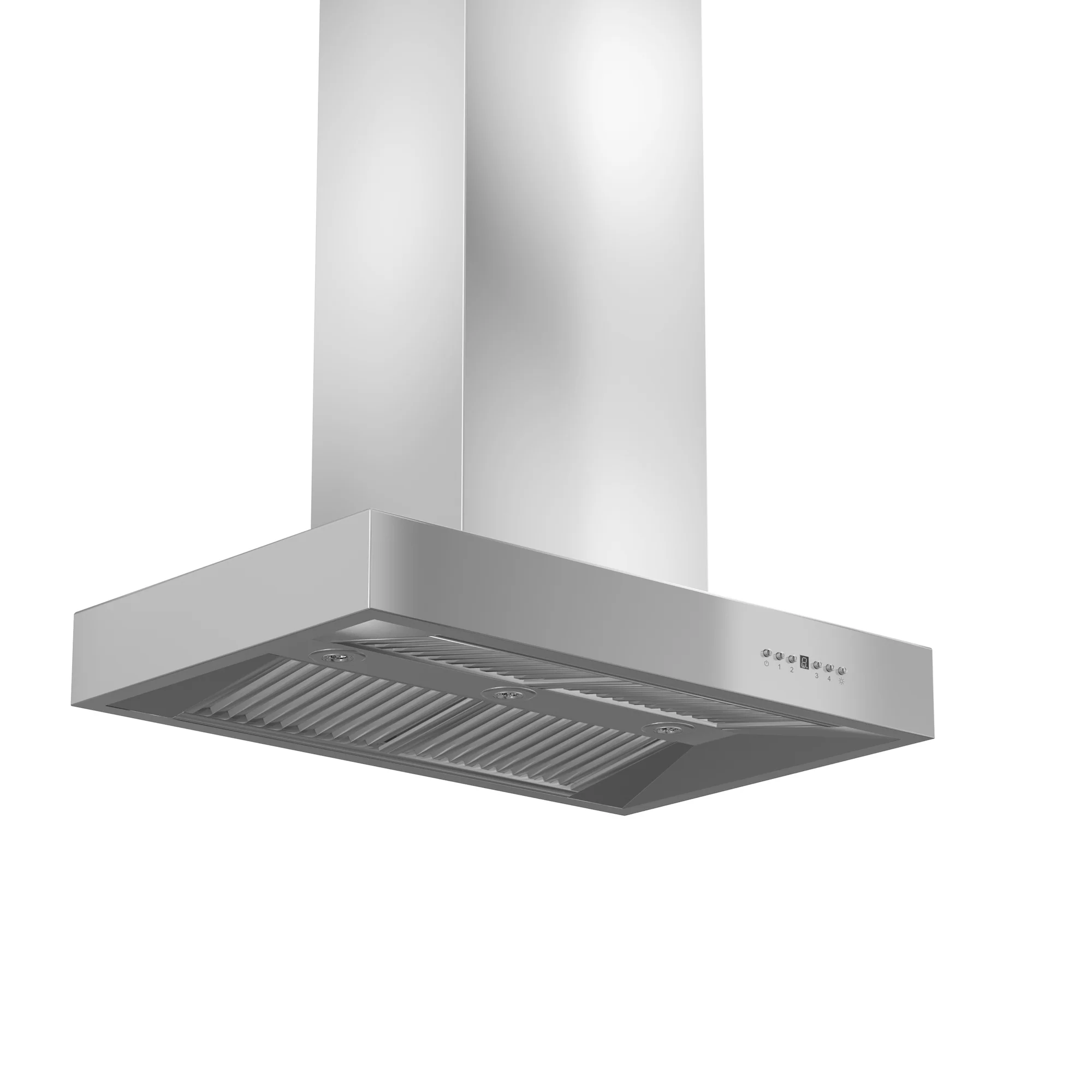 ZLINE 48 in. Outdoor Island Mount Range Hood in Stainless Steel (KECOMi-304-48) - Image 3
