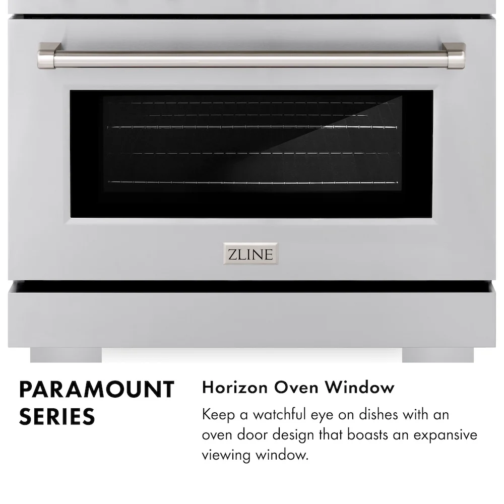 ZLINE 48 in. 6.7 cu. ft. Paramount Double Oven Gas Range with 8 Burner Cooktop in Stainless Steel (SGR48) - Image 17