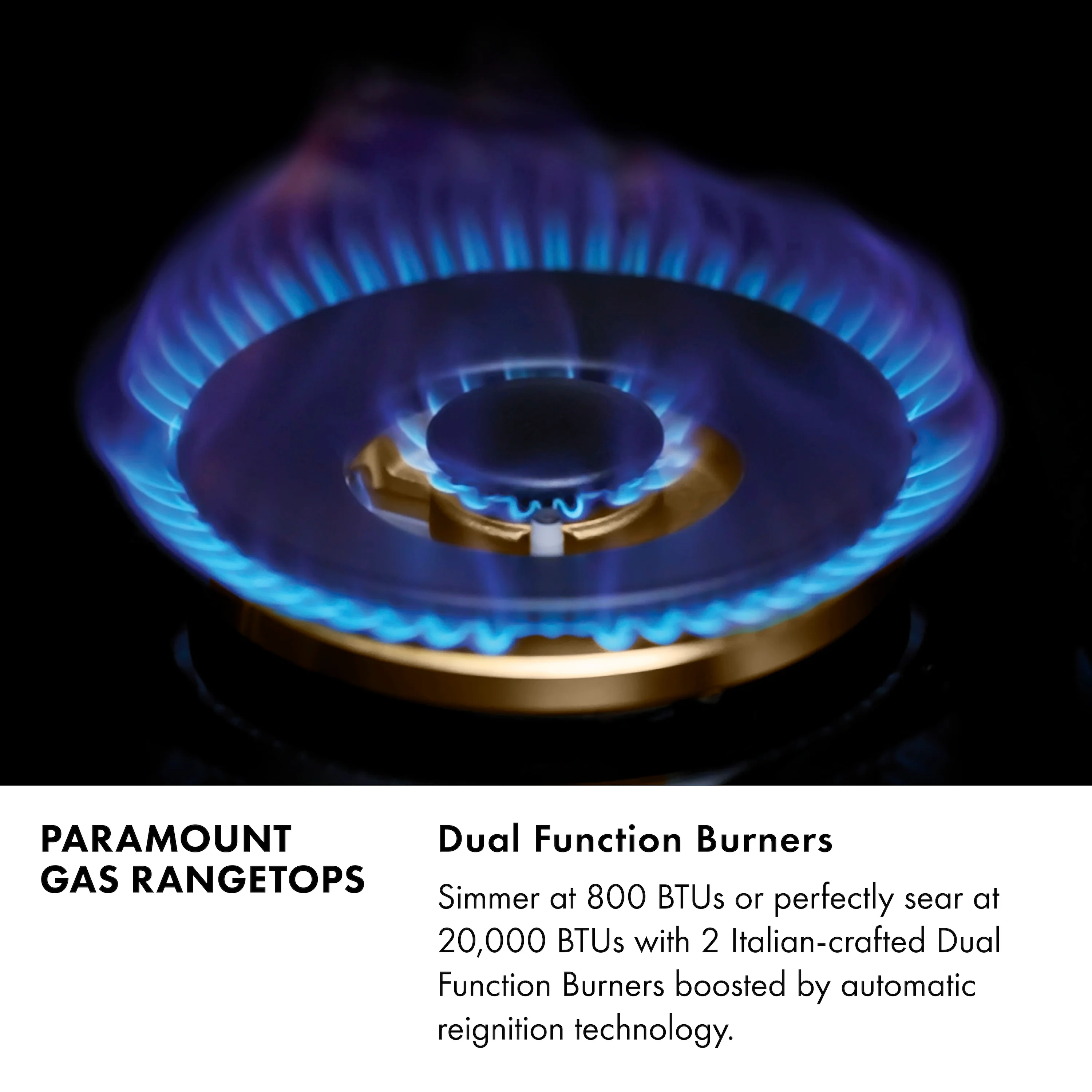 ZLINE 48 in. Paramount Gas Rangetop with 8 Burners and Porcelain Cooktop in Stainless Steel (SRT48) - Image 10