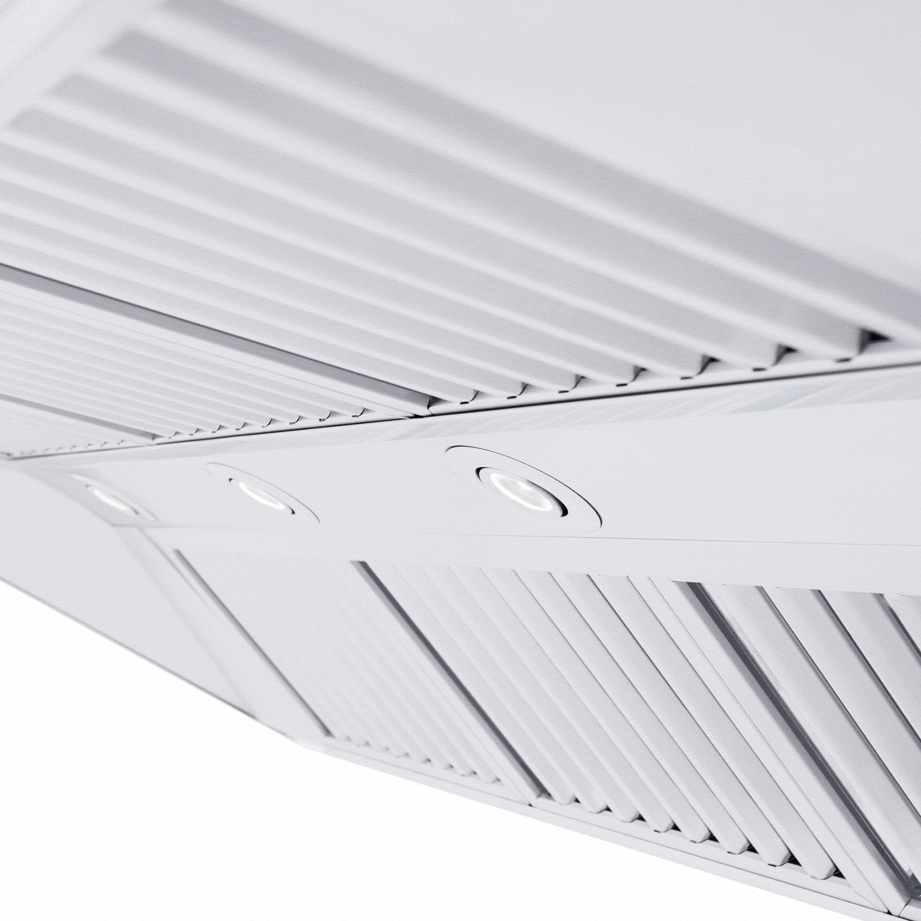 ZLINE 48" Professional Ducted Wall Mount Range Hood in Stainless Steel with Crown Molding (667CRN-48) - Image 13