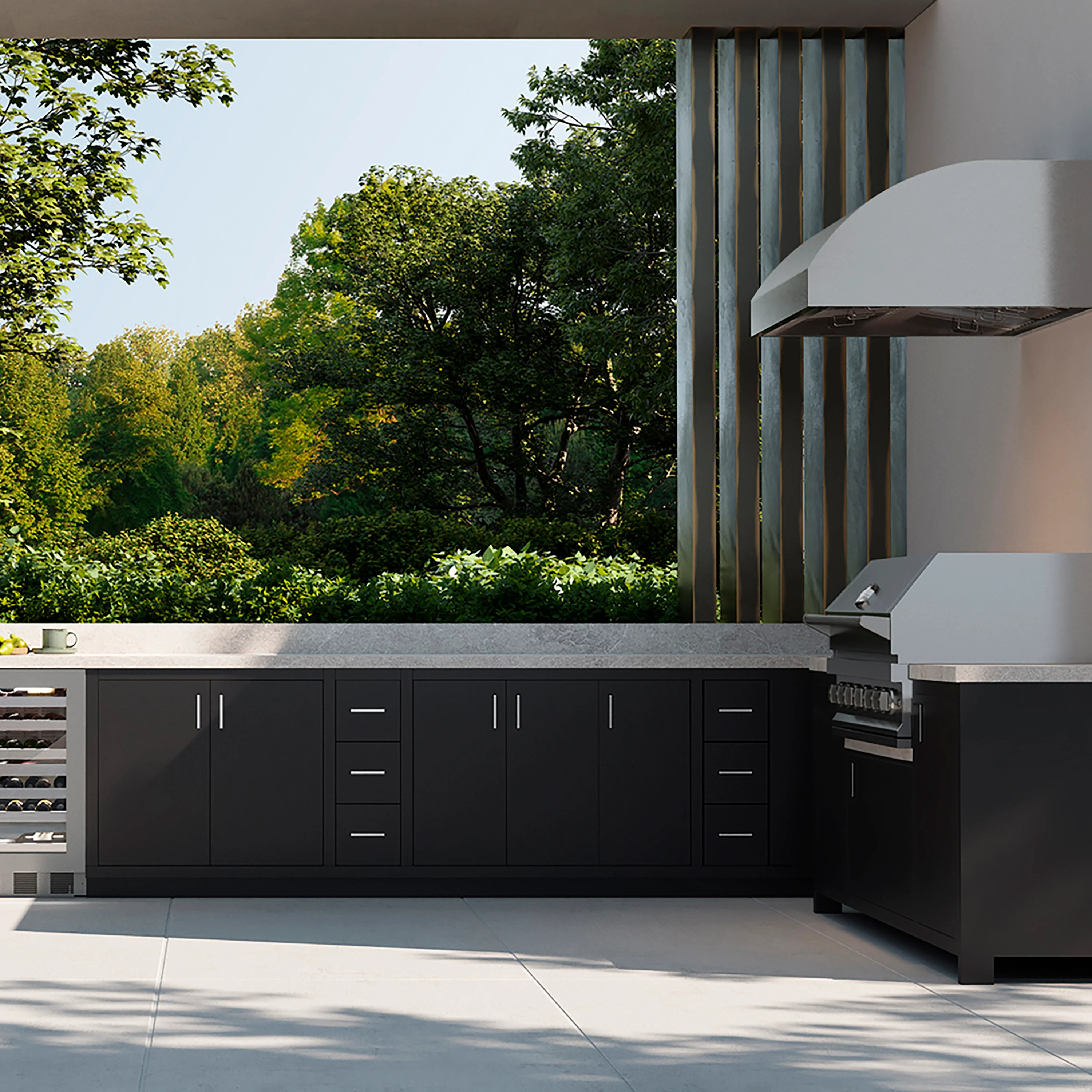 ZLINE 48 in. Under Cabinet Outdoor Grill Hood (GOU2-48) - Image 2