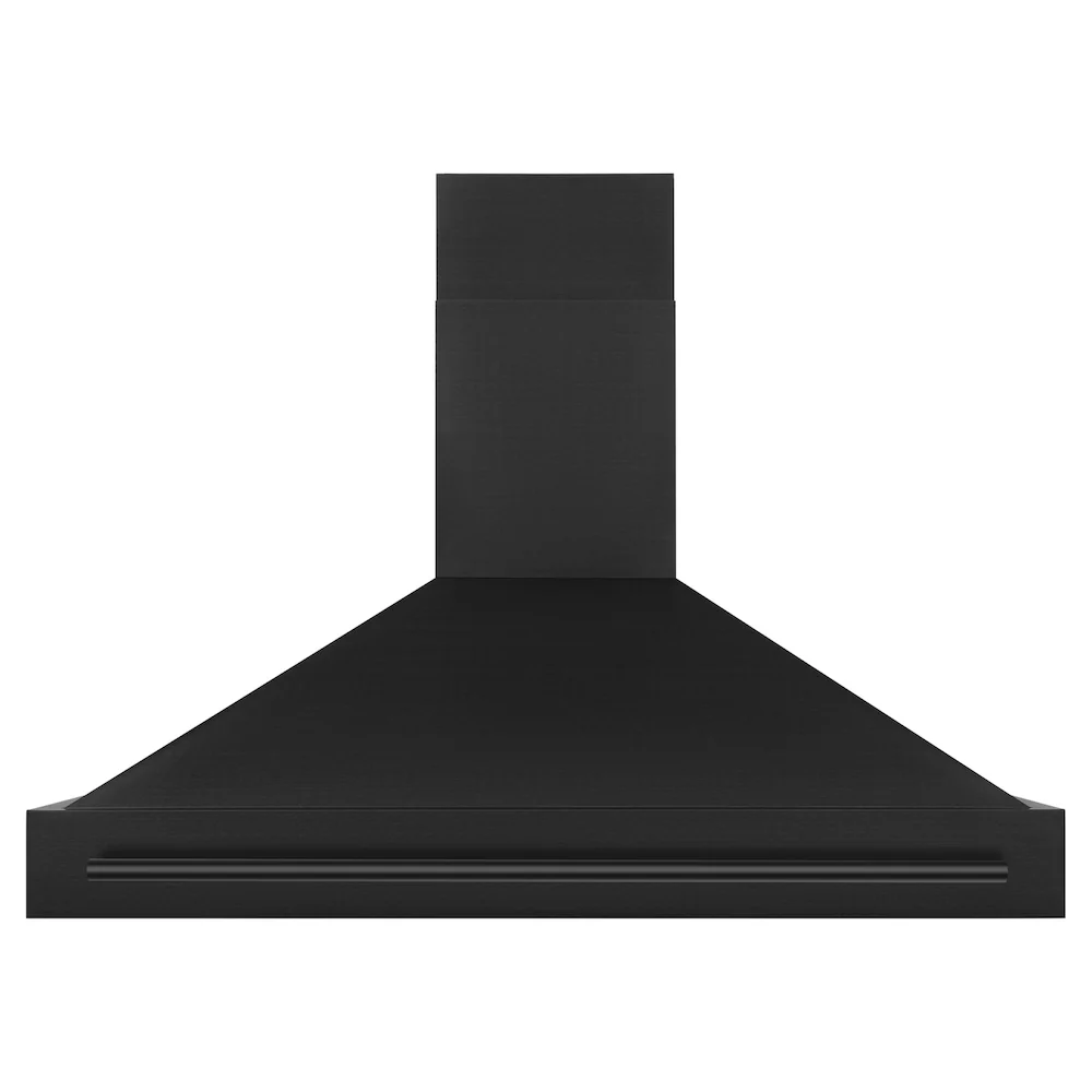 ZLINE 48" Black Stainless Steel Range Hood with Black Stainless Steel Handle (BS655-48-BS) - Image 4