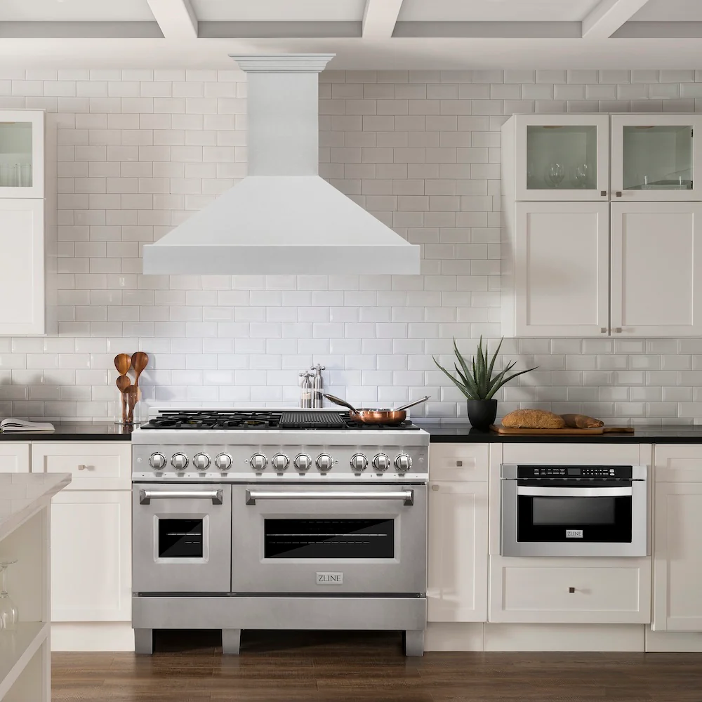 ZLINE 48" Fingerprint Resistant Stainless Steel Range Hood (8654SN-48) - Image 2
