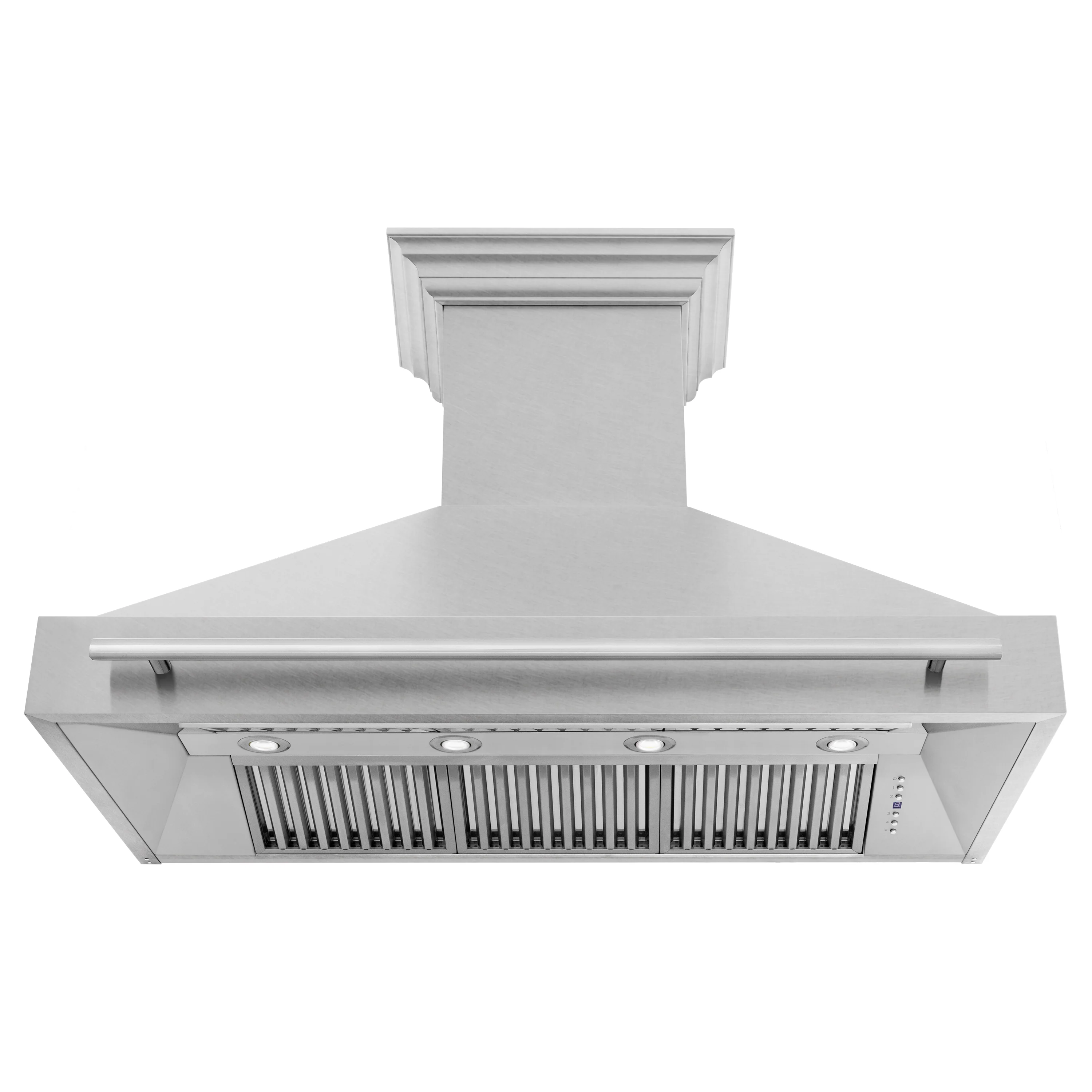 ZLINE 48" Fingerprint Resistant Stainless Steel Range Hood (8654SNX-48) - Image 3
