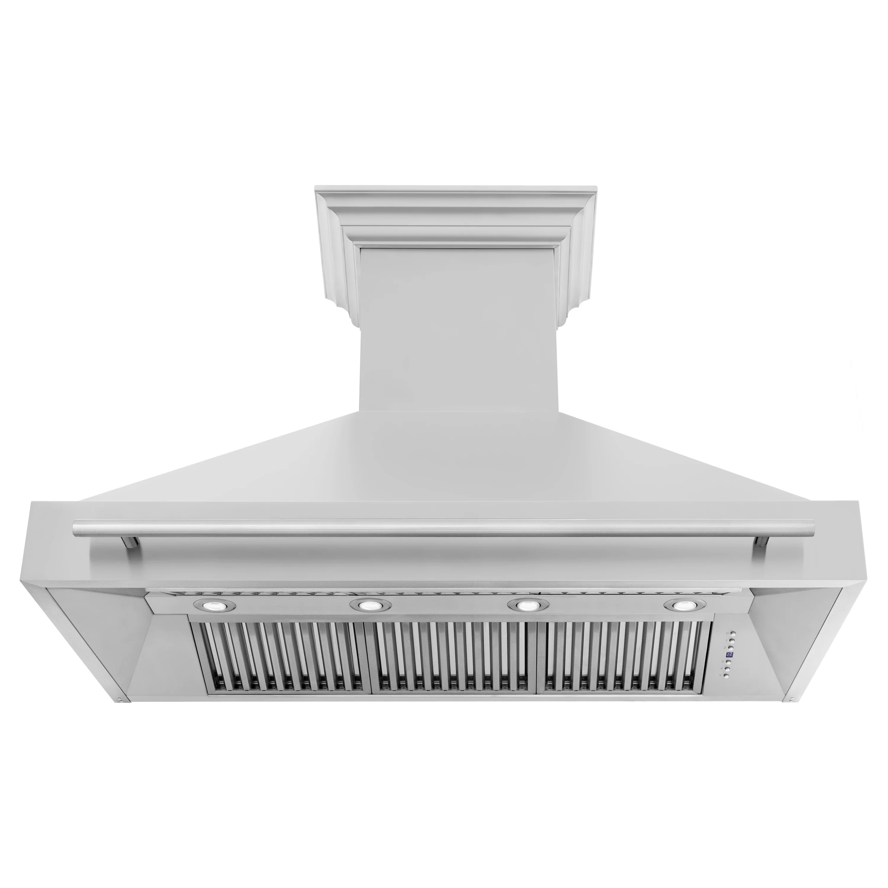 ZLINE 48" Stainless Steel Range Hood with Stainless Steel Handle (8654STX-48) - Image 3