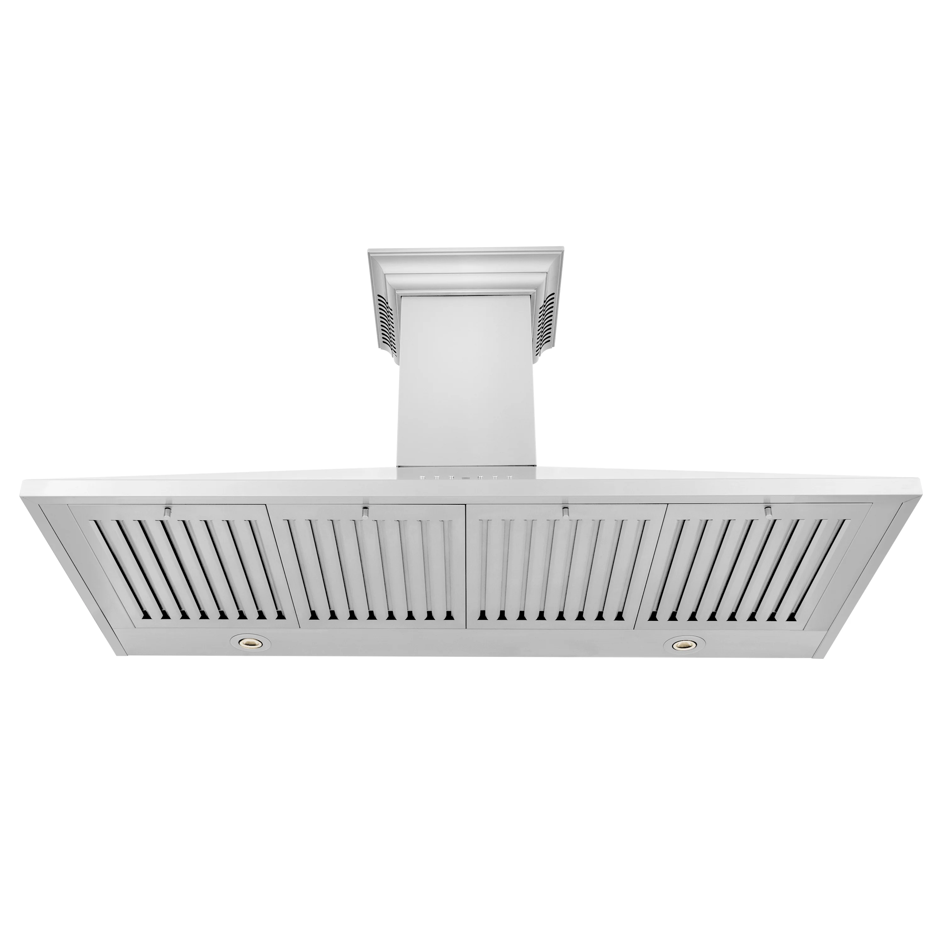 48" ZLINE CrownSound™Ducted Vent Wall Mount Range Hood in Stainless Steel with Built-in Bluetooth Speakers (KL2CRN-BT-48) - Image 7