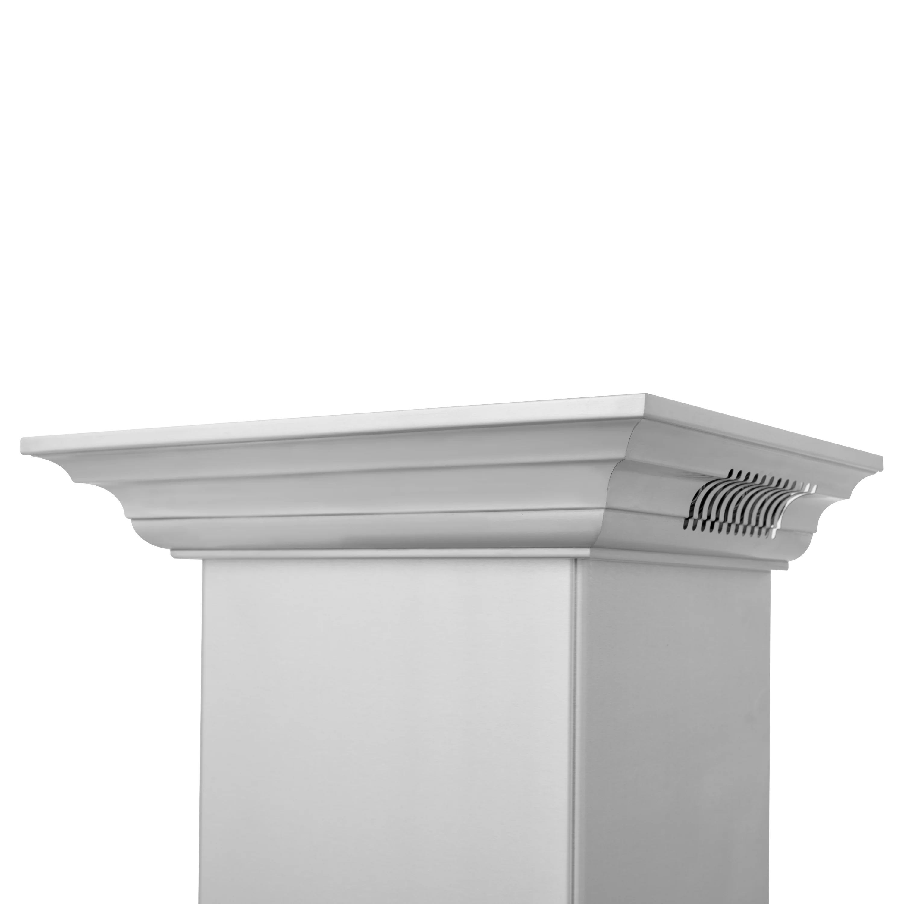 48" ZLINE CrownSound™Ducted Vent Wall Mount Range Hood in Stainless Steel with Built-in Bluetooth Speakers (KN4CRN-BT-48) - Image 13