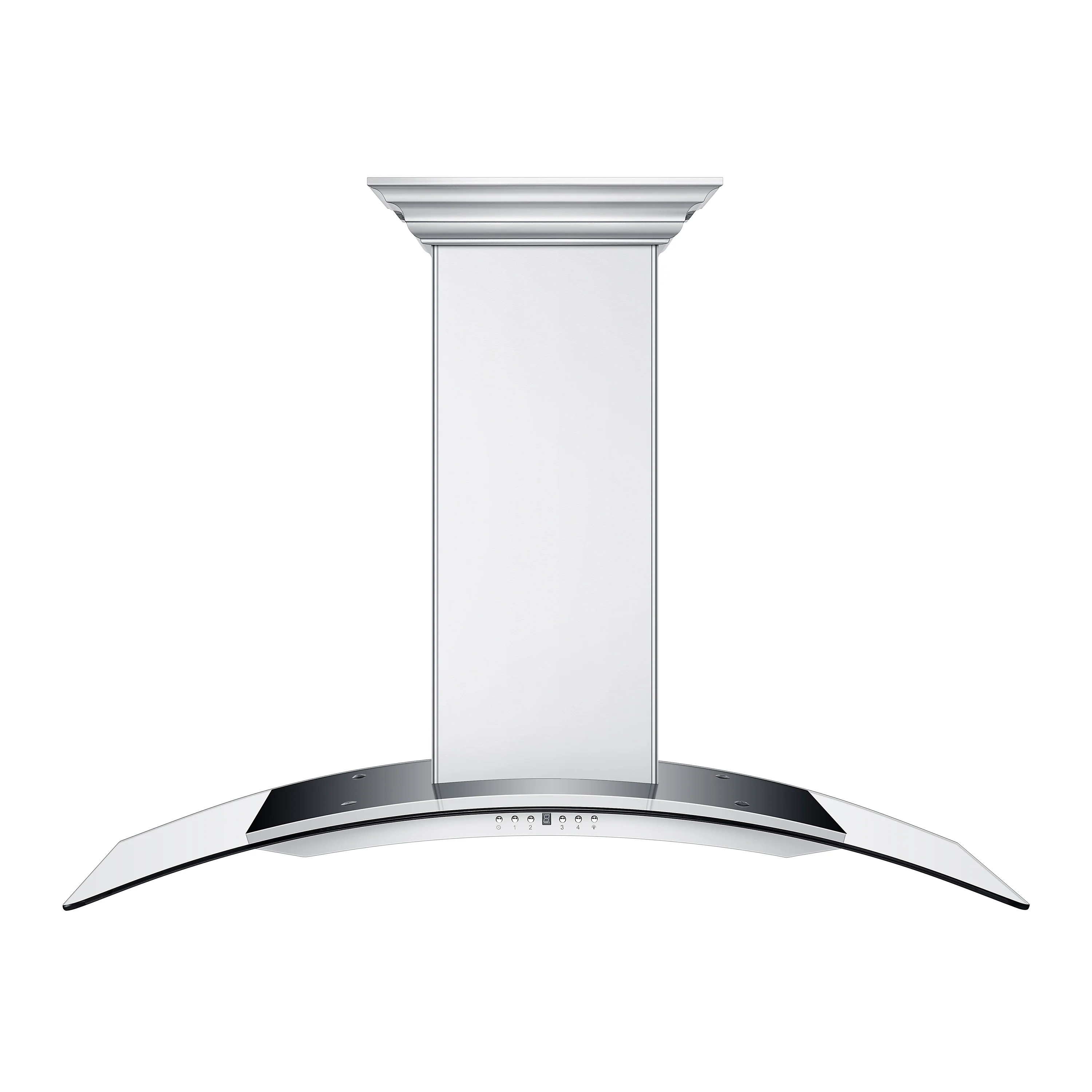 48" ZLINE CrownSound™Ducted Vent Wall Mount Range Hood in Stainless Steel with Built-in Bluetooth Speakers (KN4CRN-BT-48) - Image 6