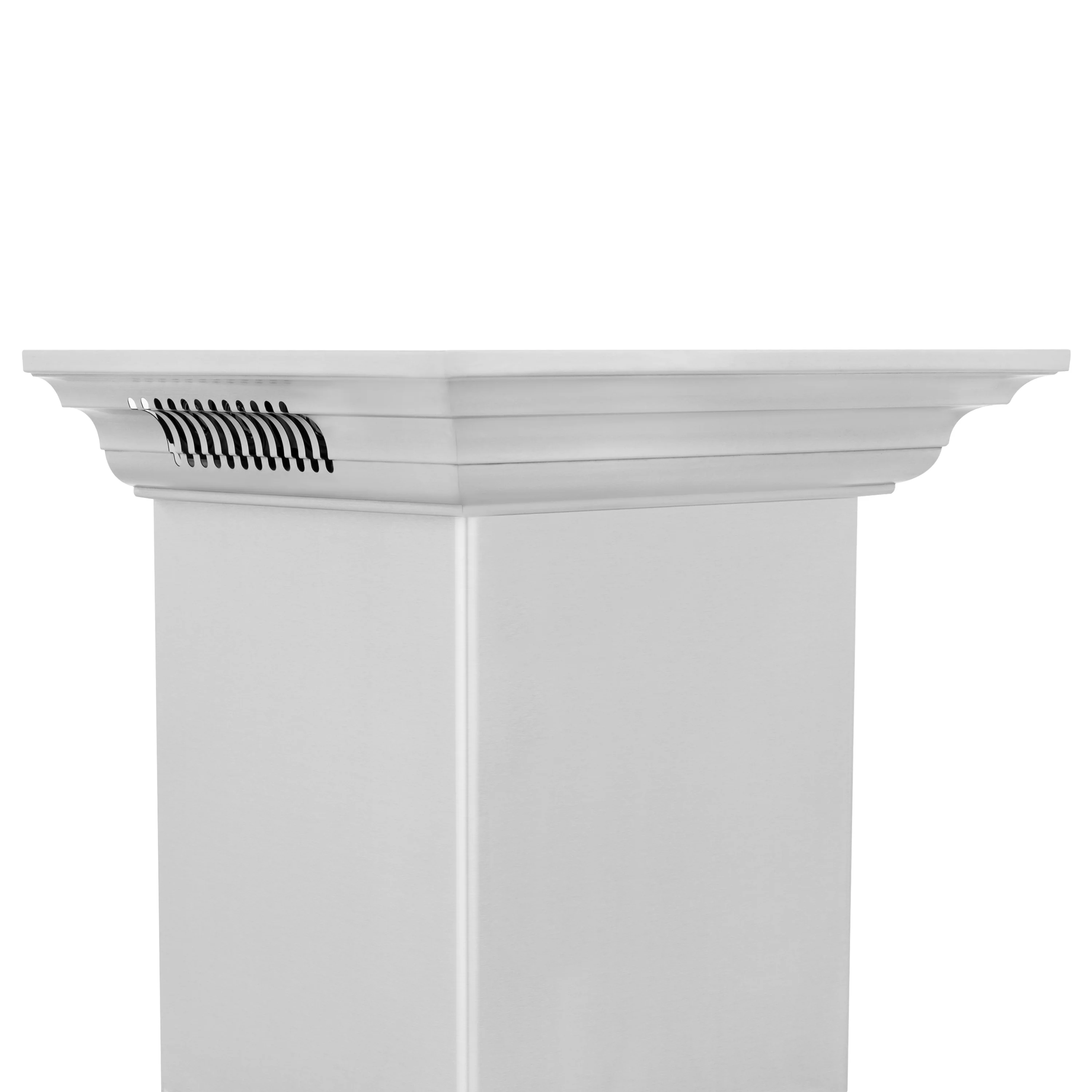 48" ZLINE CrownSound™Ducted Vent Wall Mount Range Hood in Stainless Steel with Built-in Bluetooth Speakers (KN4CRN-BT-48) - Image 9