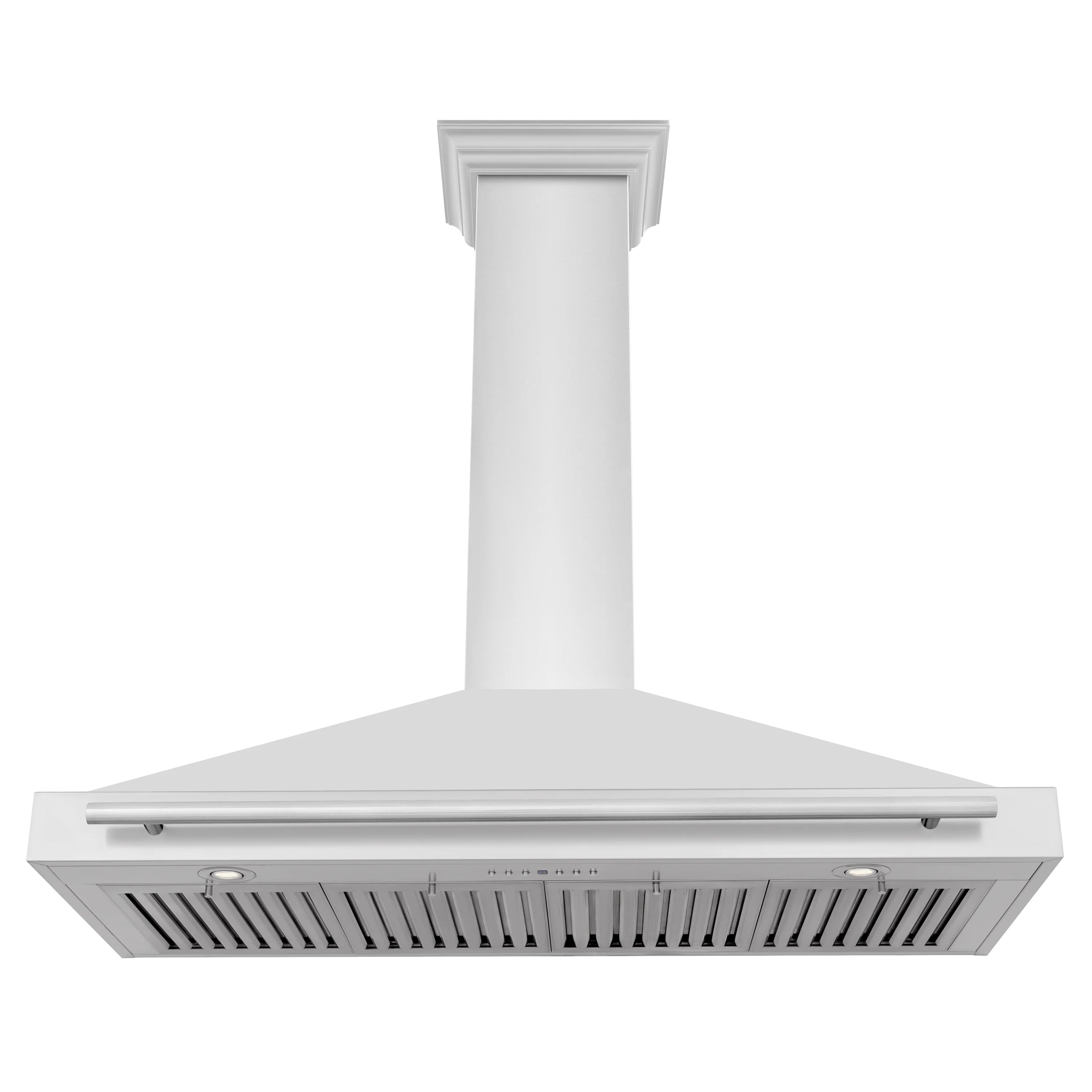 ZLINE 48 in. Convertible Stainless Steel Range Hood with Stainless Steel Handle (KB4STX-48) - Image 4