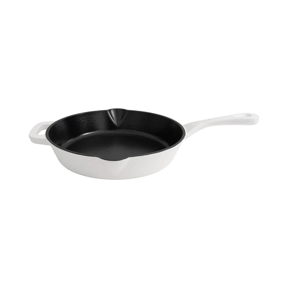 ZLINE 5-Piece Enameled Cast Iron Cookware Set in White Matte (CWSETS-WM-5) - Image 8