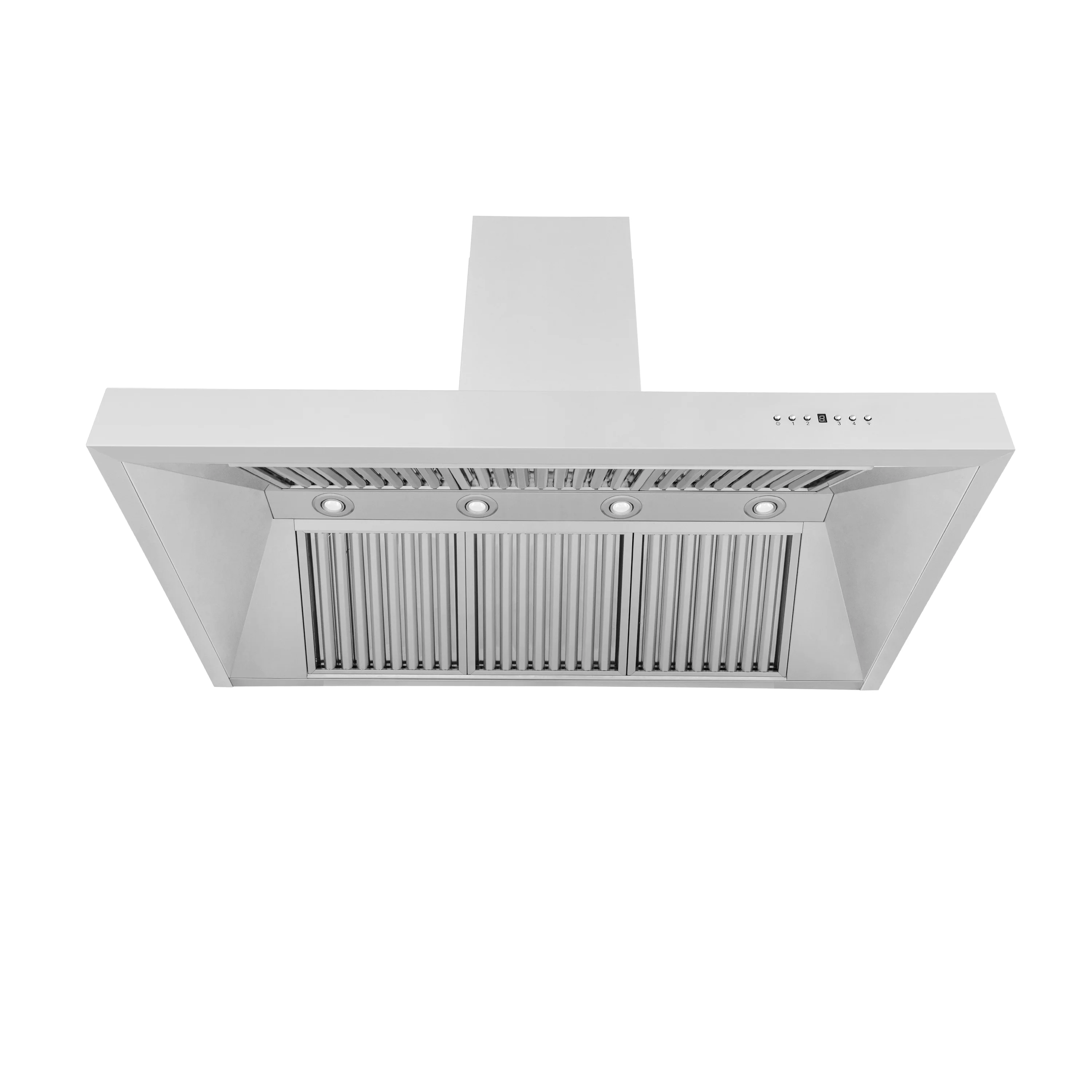 ZLINE 54" Ducted Wall Mount Range Hood in Outdoor Approved Stainless Steel (697-304-54) - Image 5