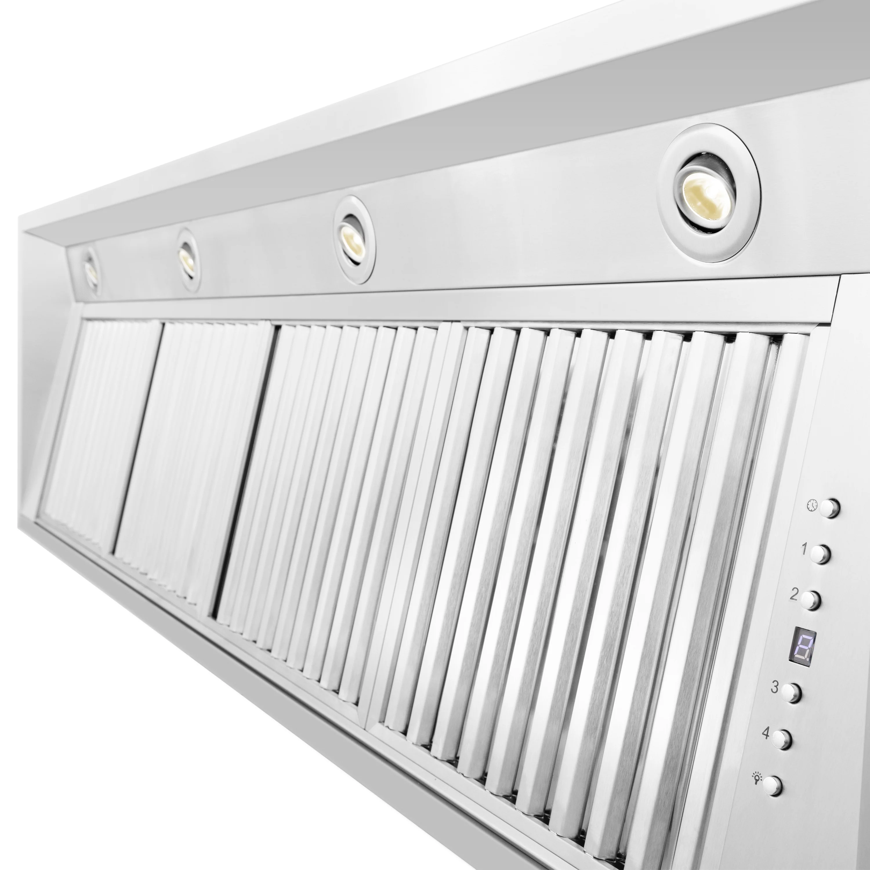 ZLINE 58" Ducted Wall Mount Range Hood Insert in Stainless Steel (698-58) - Image 9