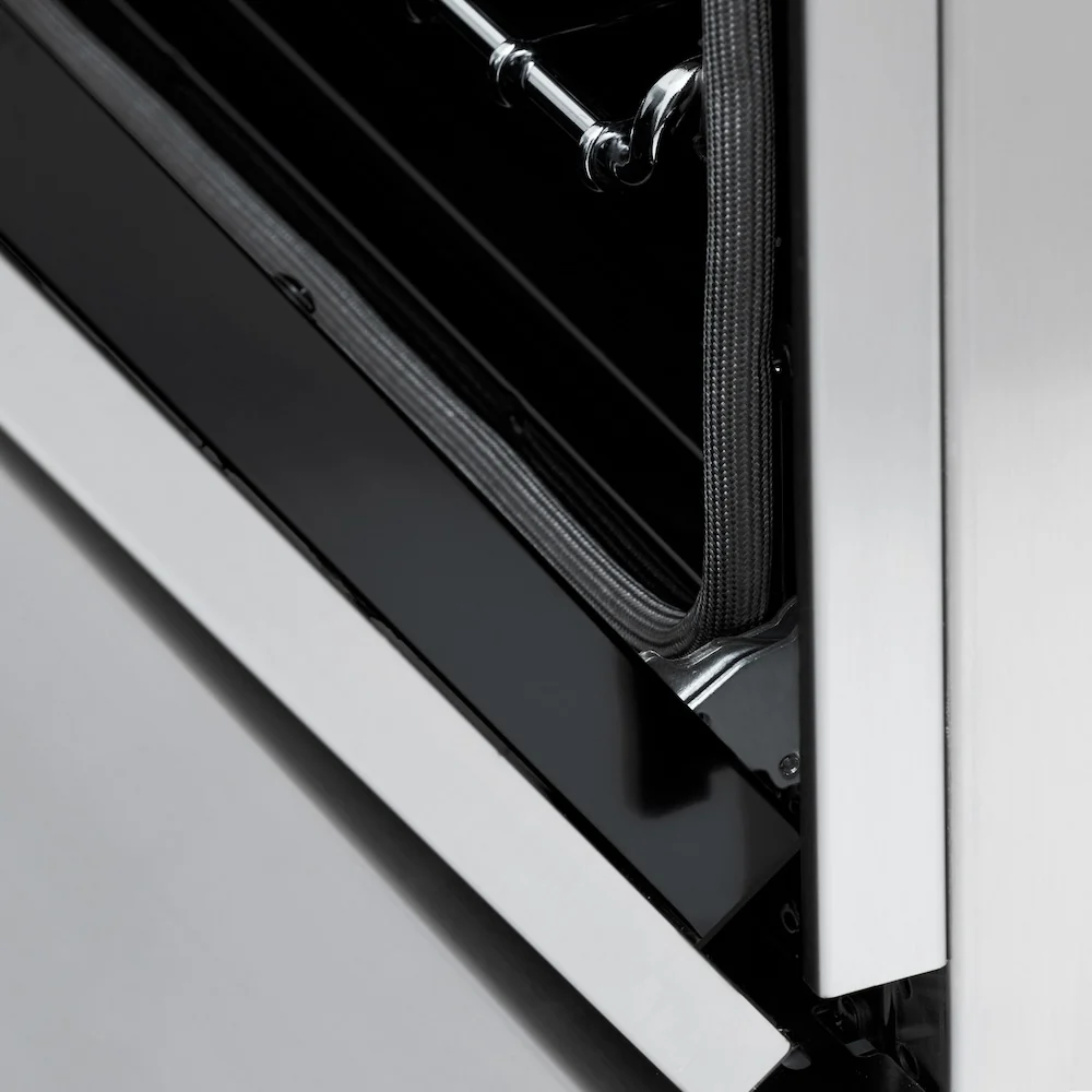 ZLINE 60 in. 7.4 cu. ft. Legacy Dual Fuel Range with Gas Cooktop and 2 Electric Convection Ovens in Stainless Steel with 8 Brass Burners (RA-BR-60) - Image 17