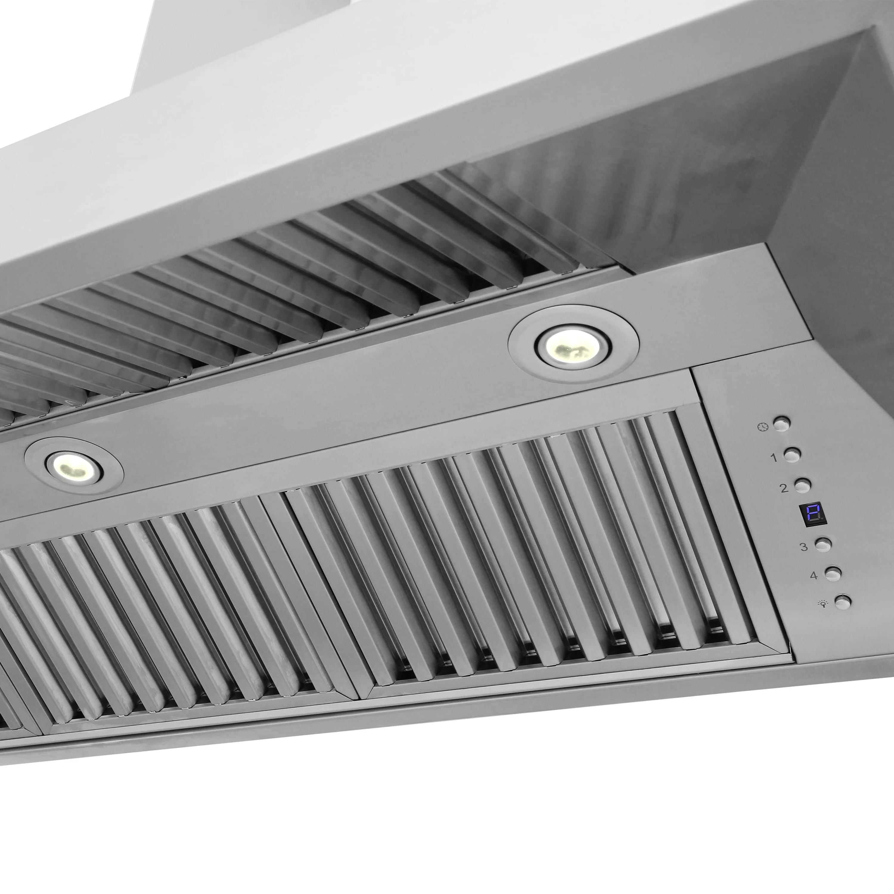 ZLINE 60" Professional Convertible Vent Wall Mount Range Hood in Stainless Steel (597-60) - Image 8