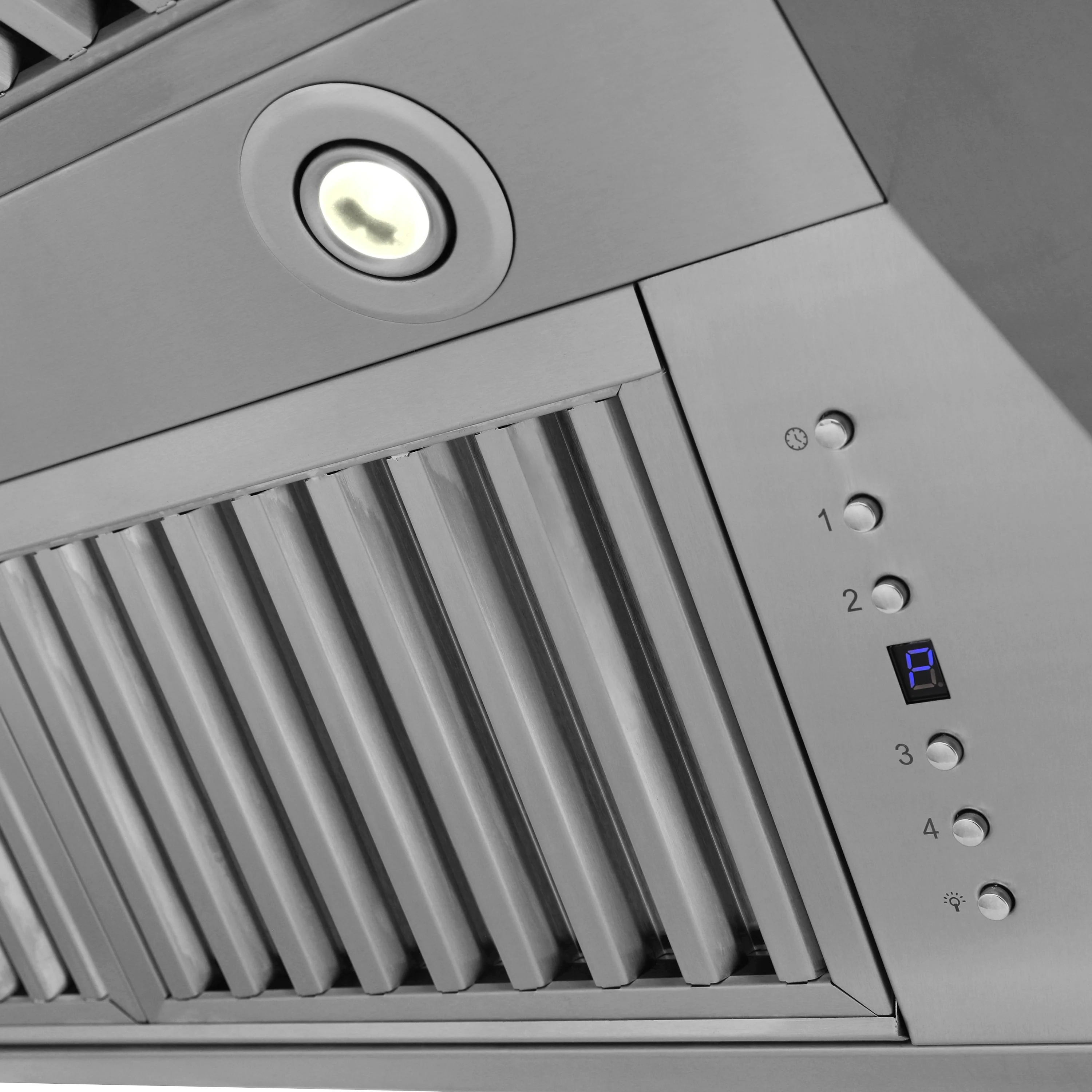ZLINE 60" Professional Convertible Vent Wall Mount Range Hood in Stainless Steel (597-60) - Image 9