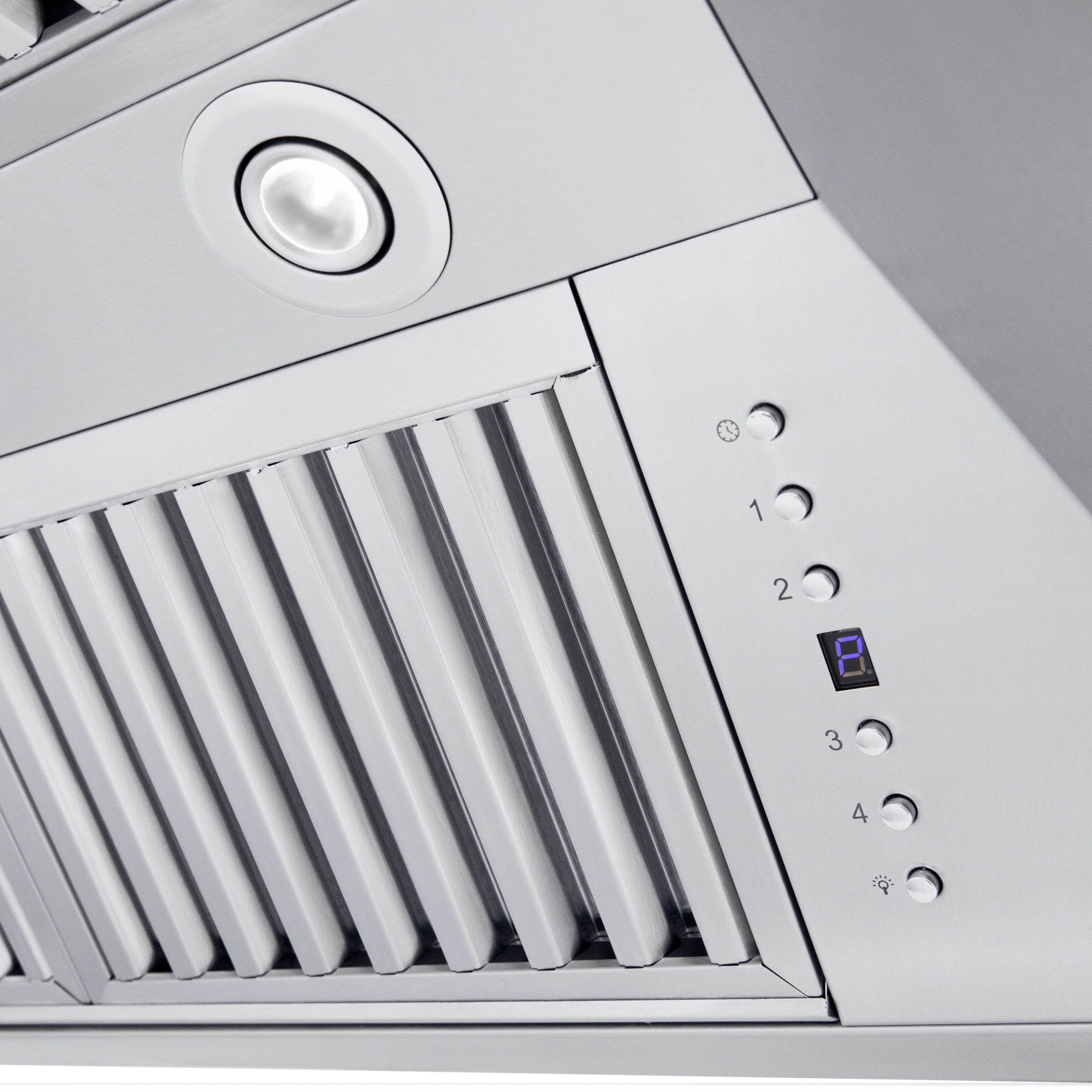 ZLINE 60" Professional Convertible Vent Wall Mount Range Hood in Stainless Steel with Crown Molding (597CRN-60) - Image 11