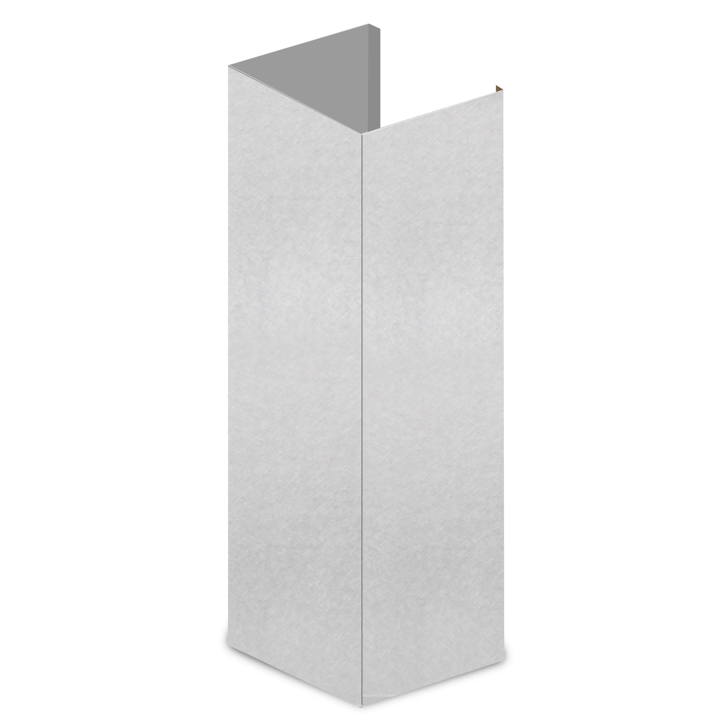 ZLINE 61 in. Satin Stainless Steel Chimney Extension for Ceilings up to 12.5 ft. (8KL3S-E) - Image 2