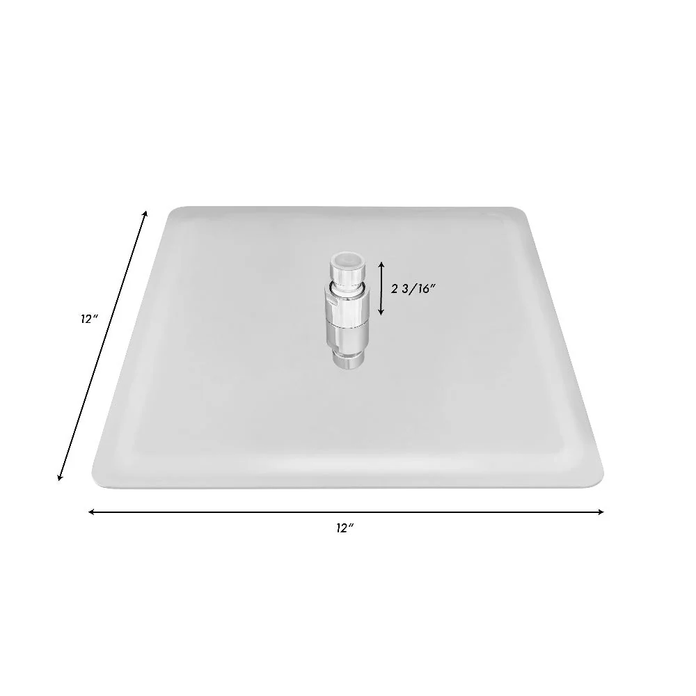 ZLINE Bliss 8 in. Rainfall Shower Head in Chrome (BLS-H8-CH) - Image 6