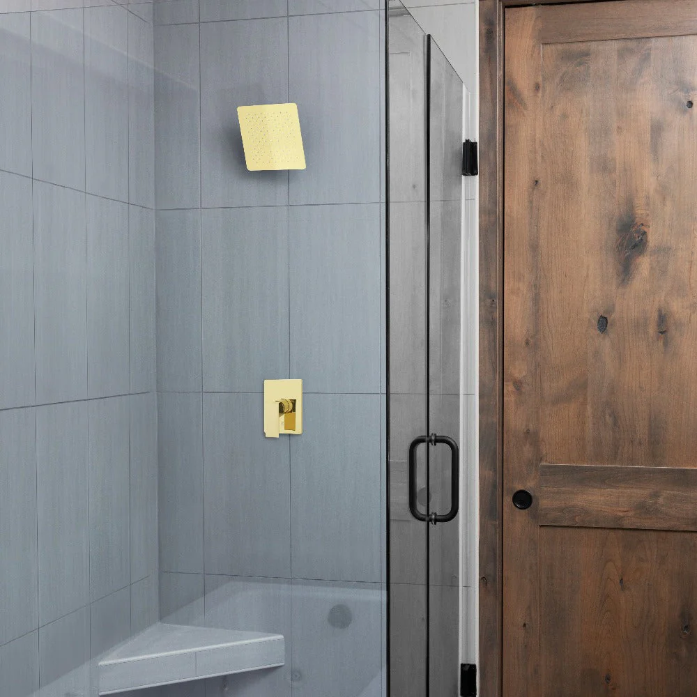 ZLINE Bliss 8 in. Rainfall Shower Head in Polished Gold (BLS-H8-PG) - Image 2
