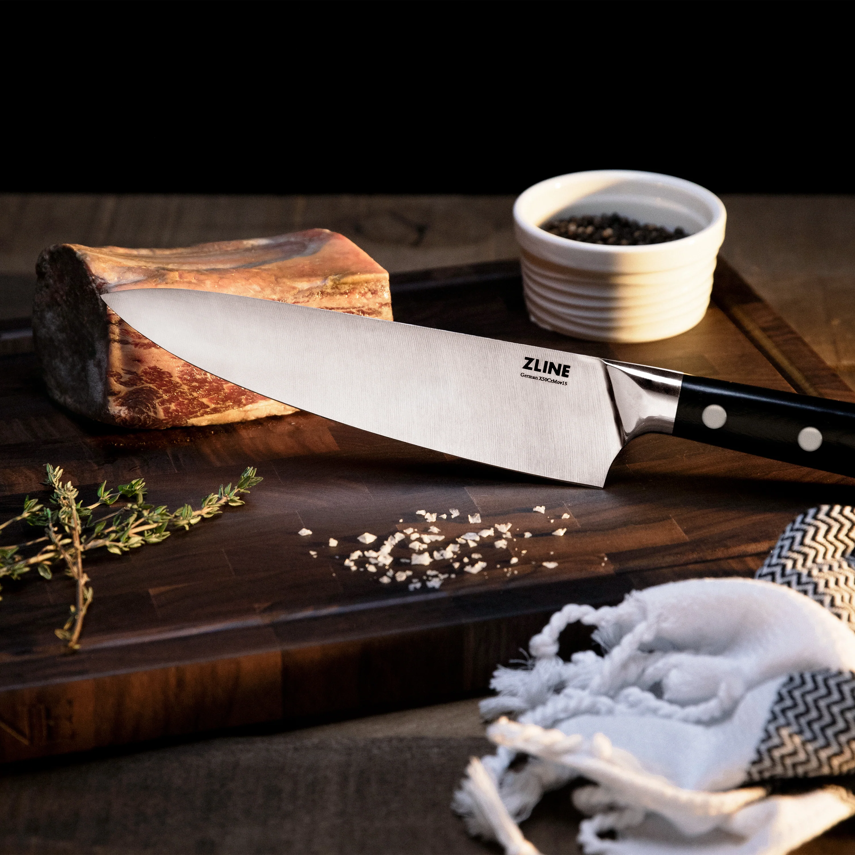 ZLINE 8” Professional German Steel Chef’s Knife (KCKT-GS) - Image 12