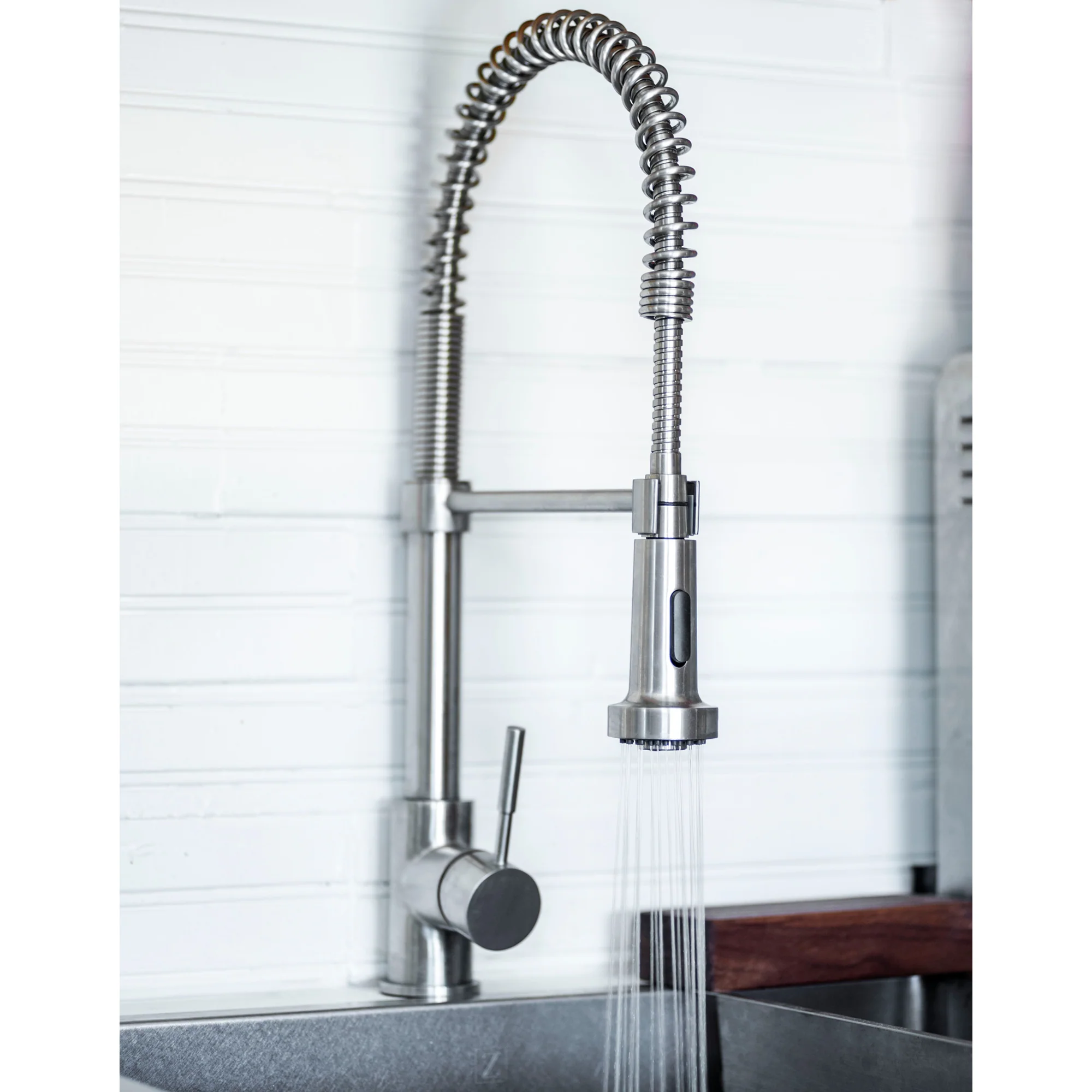 ZLINE Apollo Kitchen Faucet in Brushed Nickel (APL-KF-BN) - Image 13