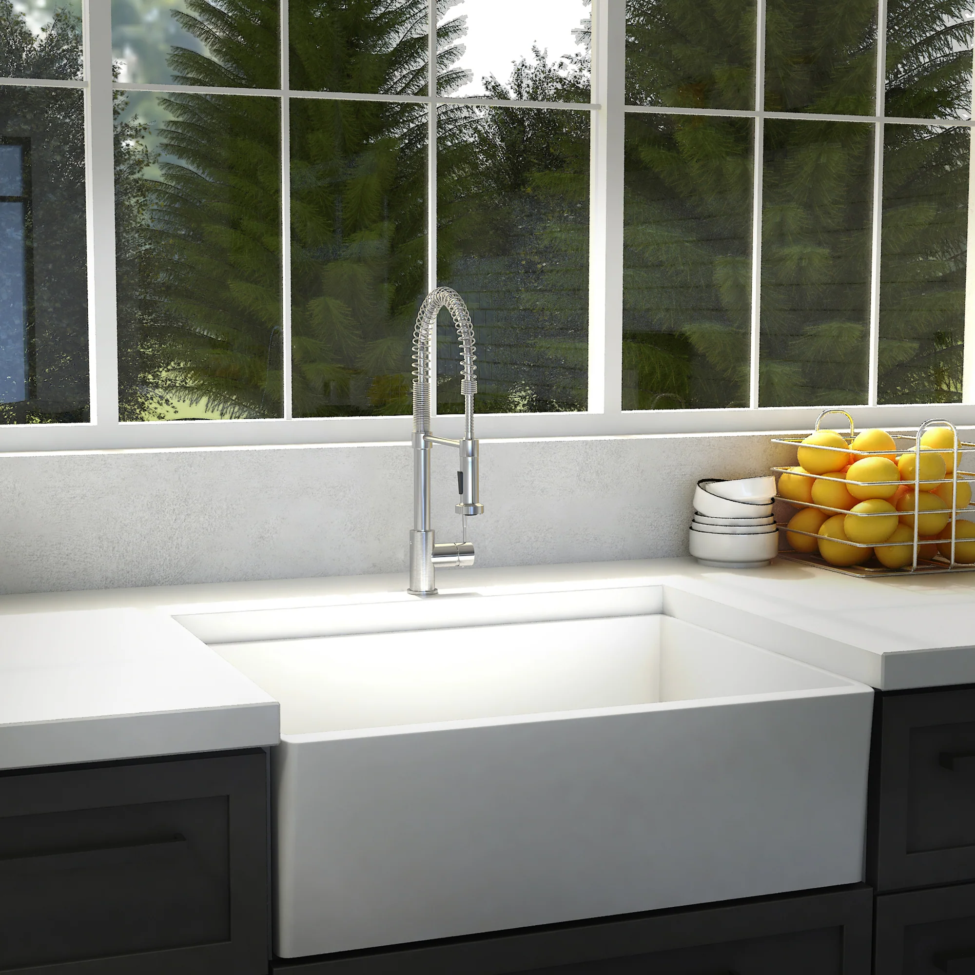ZLINE Apollo Kitchen Faucet in Chrome (APL-KF-CH) - Image 2