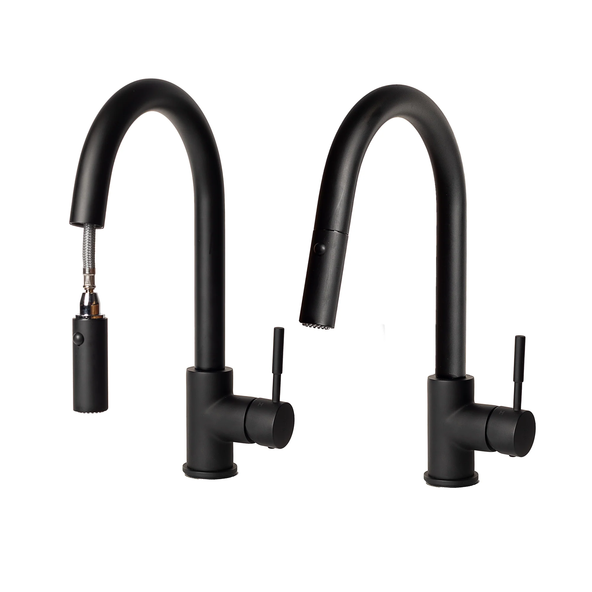 ZLINE Arthur Kitchen Faucet in Matte Black (ATH-KF-MB) - Image 6