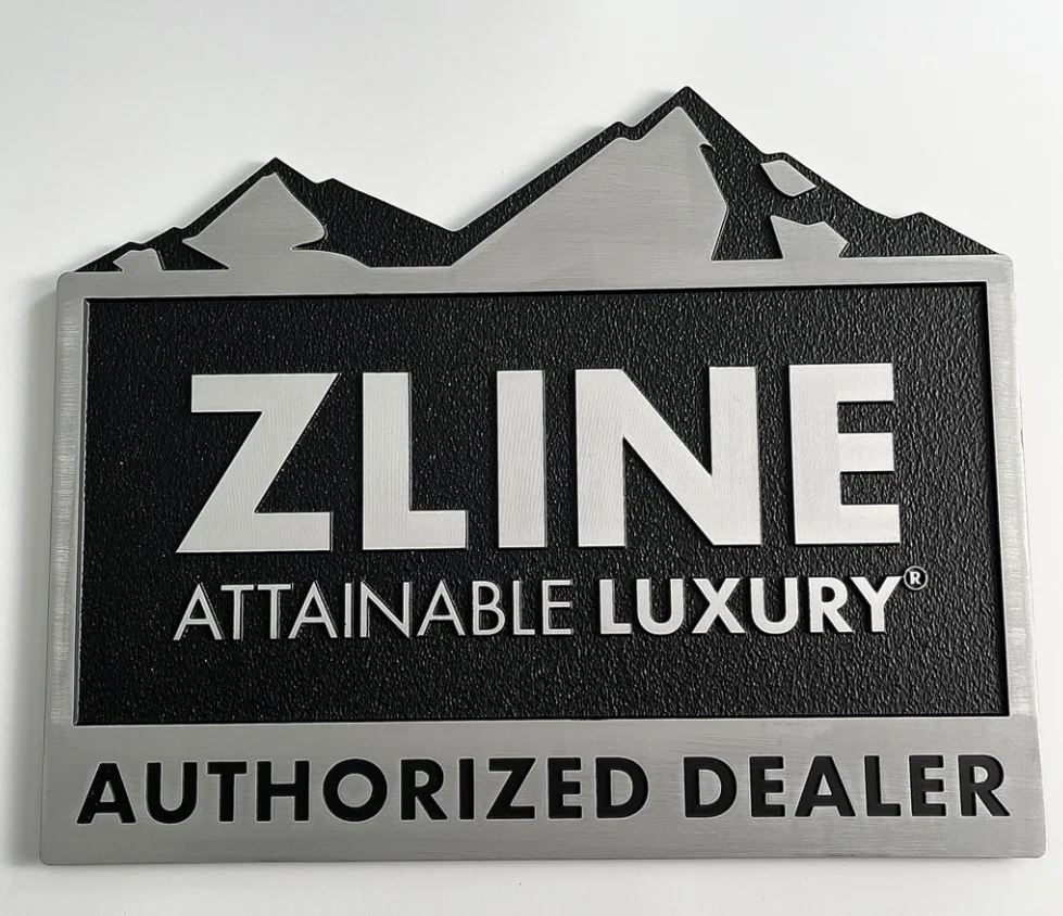ZLINE Authorized Dealer Sign 18 in.