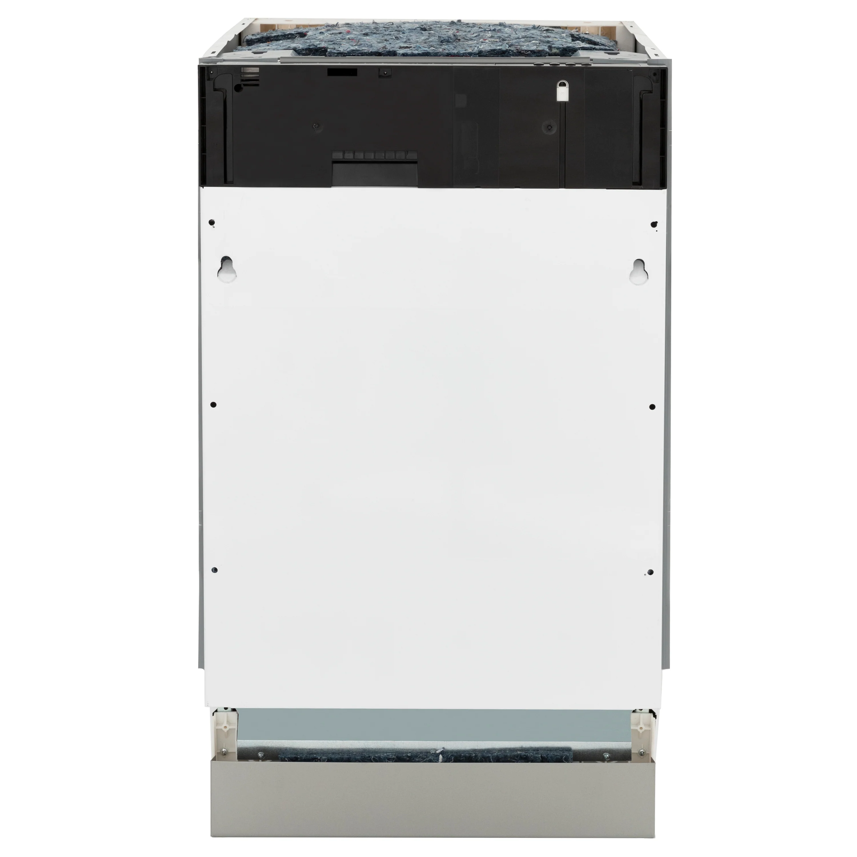 ZLINE Autograph Edition 18” Tallac Series 3rd Rack Top Control Dishwasher in Custom Panel Ready with Matte Black Handle, 51dBa (DWVZ-18-MB) - Image 6