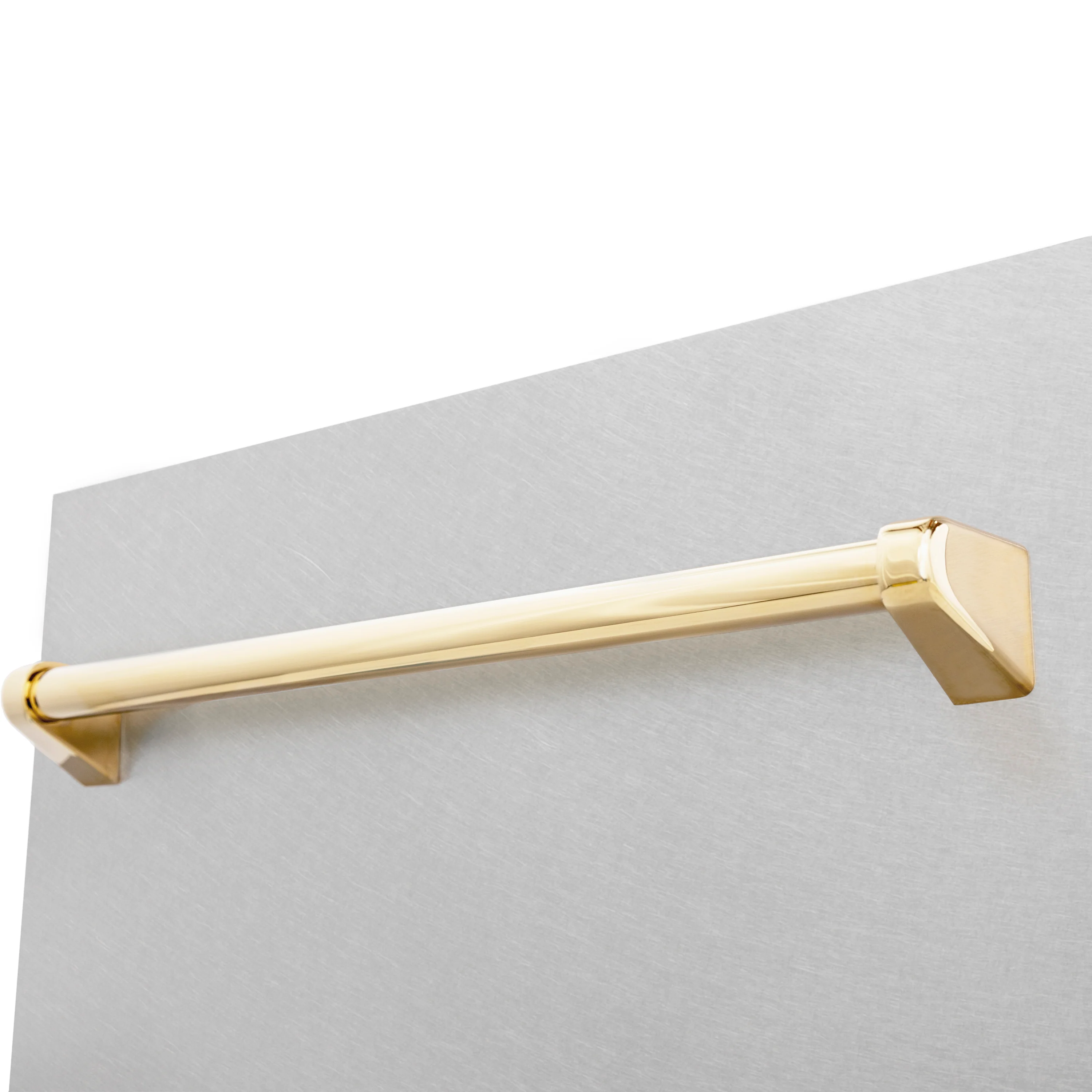 ZLINE Autograph Edition 18” Tallac Series 3rd Rack Top Control Built-In Dishwasher in Fingerprint Resistant Stainless Steel with Polished Gold Handle, 51dBa (DWVZ-SN-18-G) - Image 6