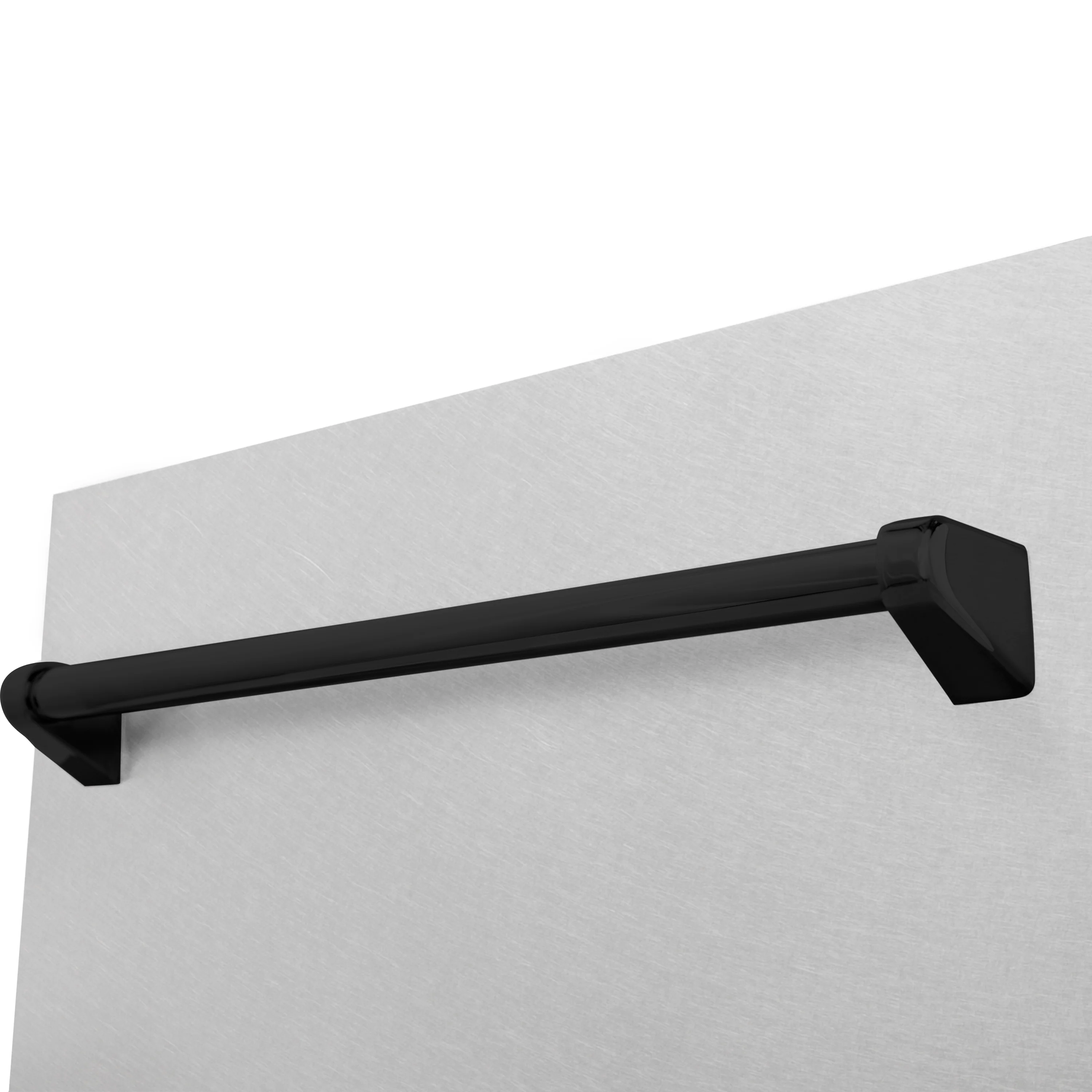 ZLINE Autograph Edition 18” Tallac Series 3rd Rack Top Control Built-In Dishwasher in Fingerprint Resistant Stainless Steel with Matte Black Handle, 51dBa (DWVZ-SN-18-MB) - Image 9