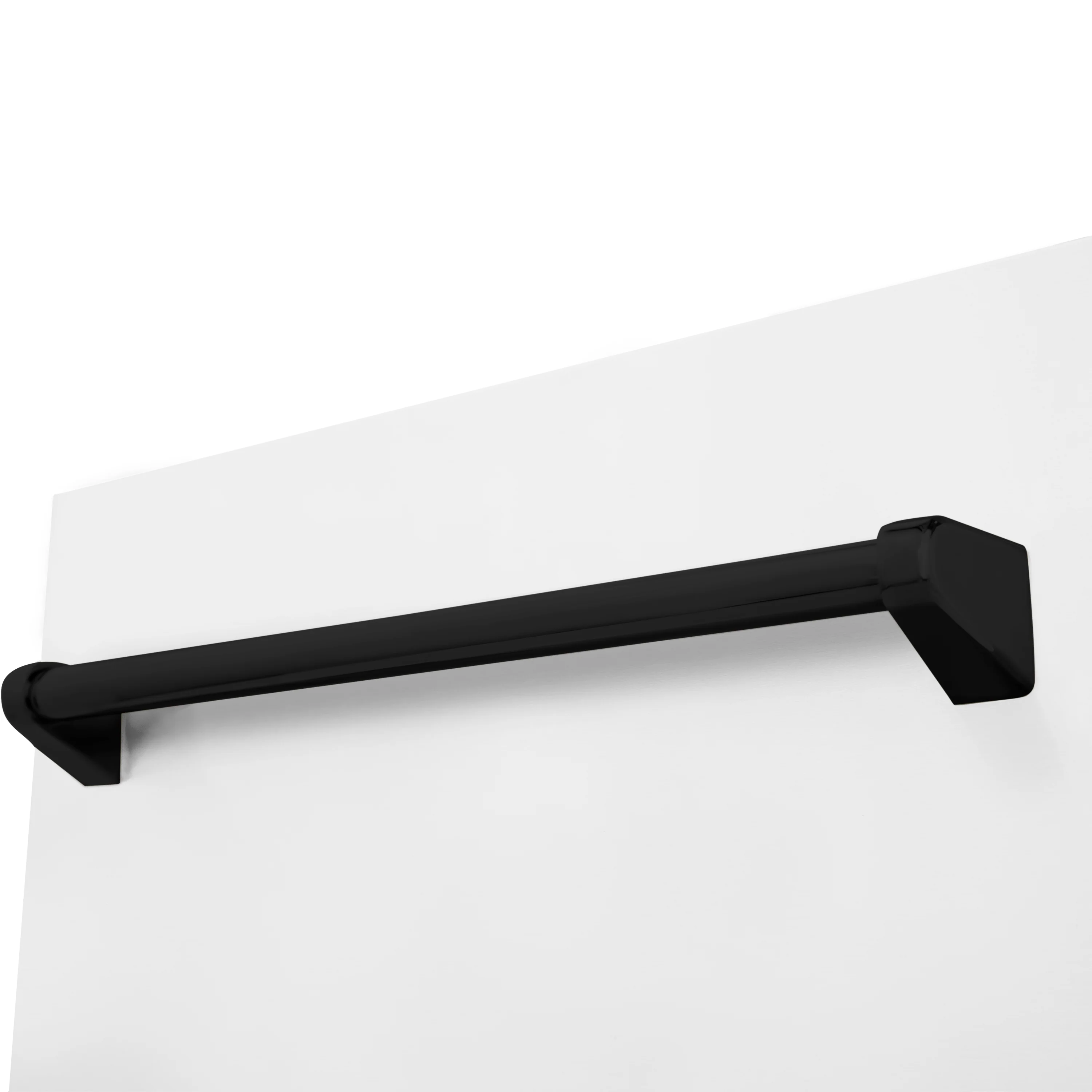 ZLINE Autograph Edition 18” Tallac Series 3rd Rack Top Control Built-In Dishwasher in White Matte with Matte Black Handle, 51dBa (DWVZ-WM-18-MB) - Image 8