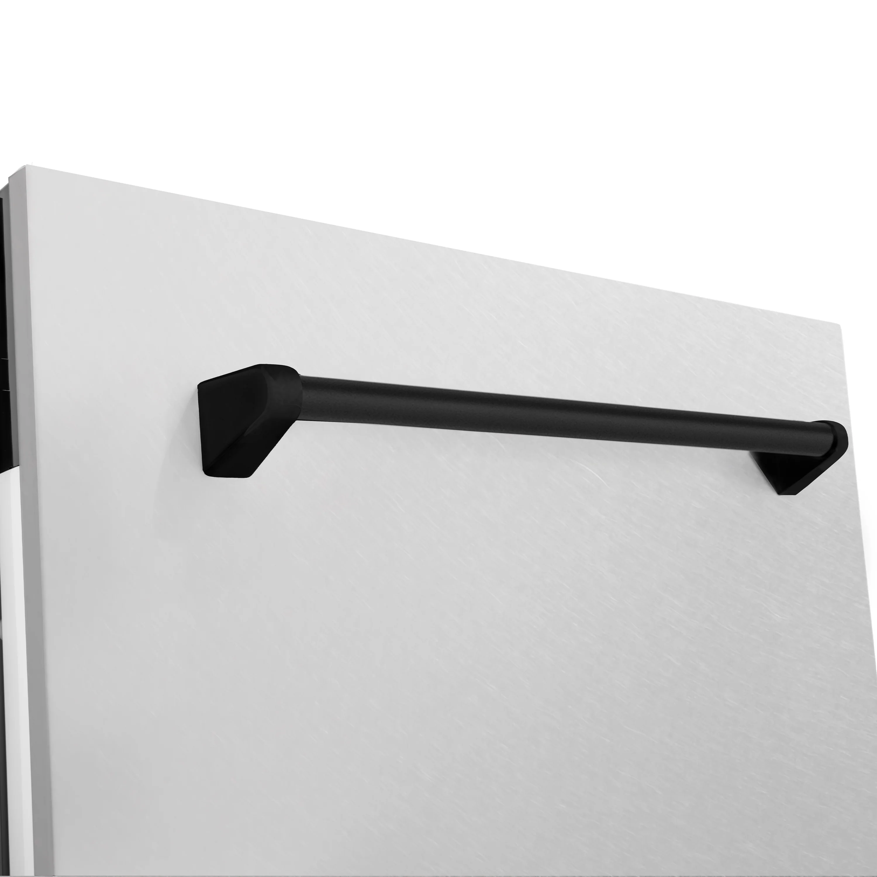 ZLINE Autograph Edition 24 in. Tallac Series 3rd Rack Top Control Built-In Tall Tub Dishwasher with Satin Stainless Steel Panel and Matte Black Handle, 51dBa (DWVZ-SN-24-MB) - Image 11