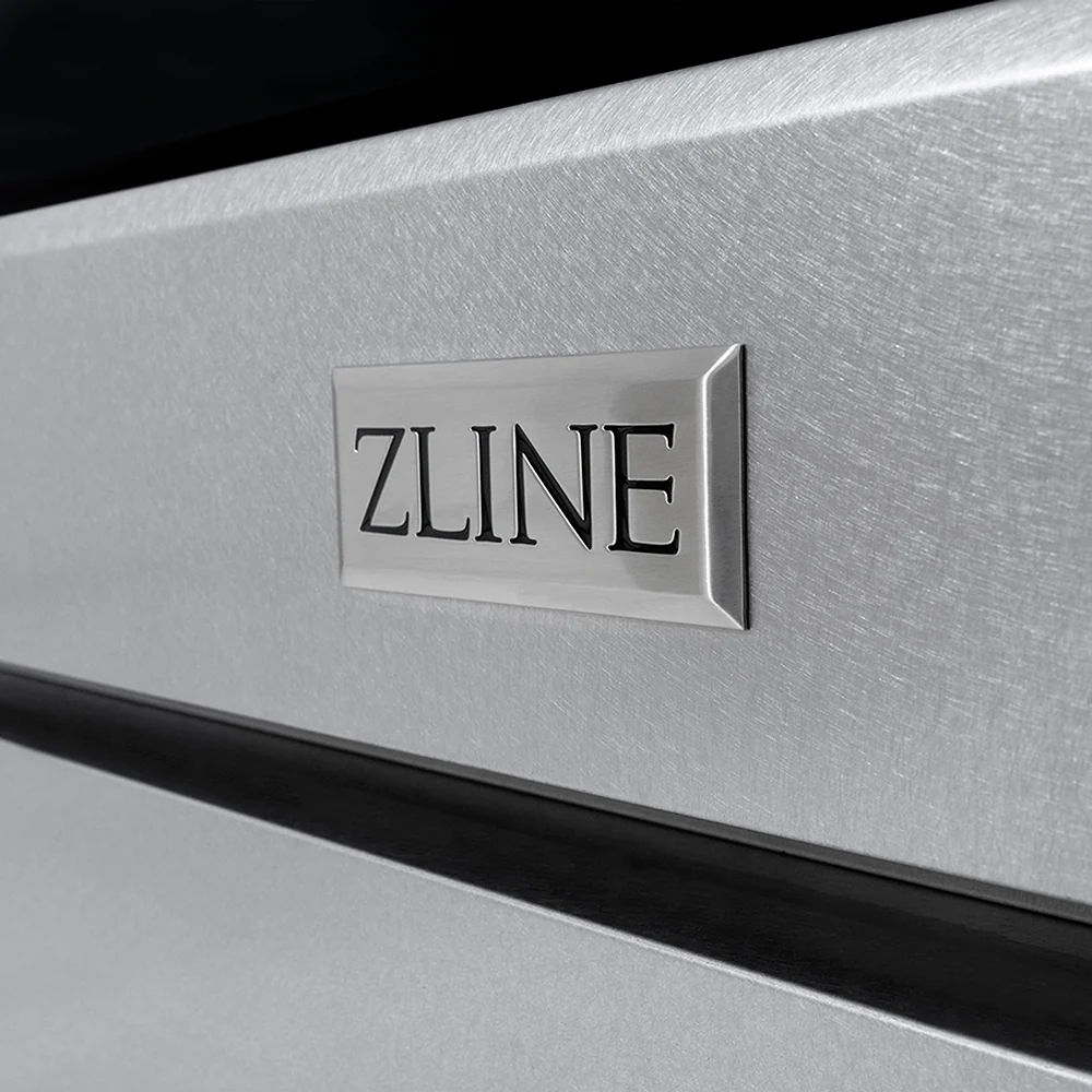 ZLINE Autograph Edition 30 in. 4.2 cu. ft. Paramount Gas Range with 4 Burner DuoPro™ Cooktop and Convection Gas Oven in Satin Stainless Steel and Polished Gold Accents, Open Box-Great Condition - Image 5