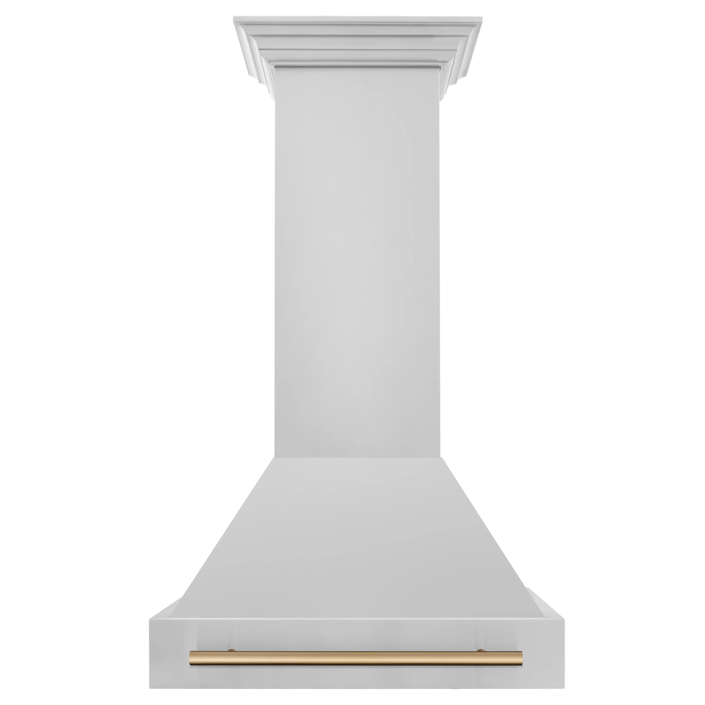 ZLINE Autograph Edition 30 in. Stainless Steel Range Hood with Stainless Steel Shell and Champagne Bronze Handle - Image 6