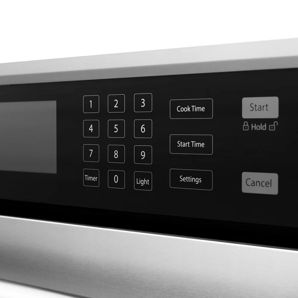 ZLINE Autograph Edition 30 in. Professional True Convection Single Wall Oven with Air Fry and Self Clean in Stainless Steel with Polished Gold Helix Handle (WASZ-30-KG) - Image 12