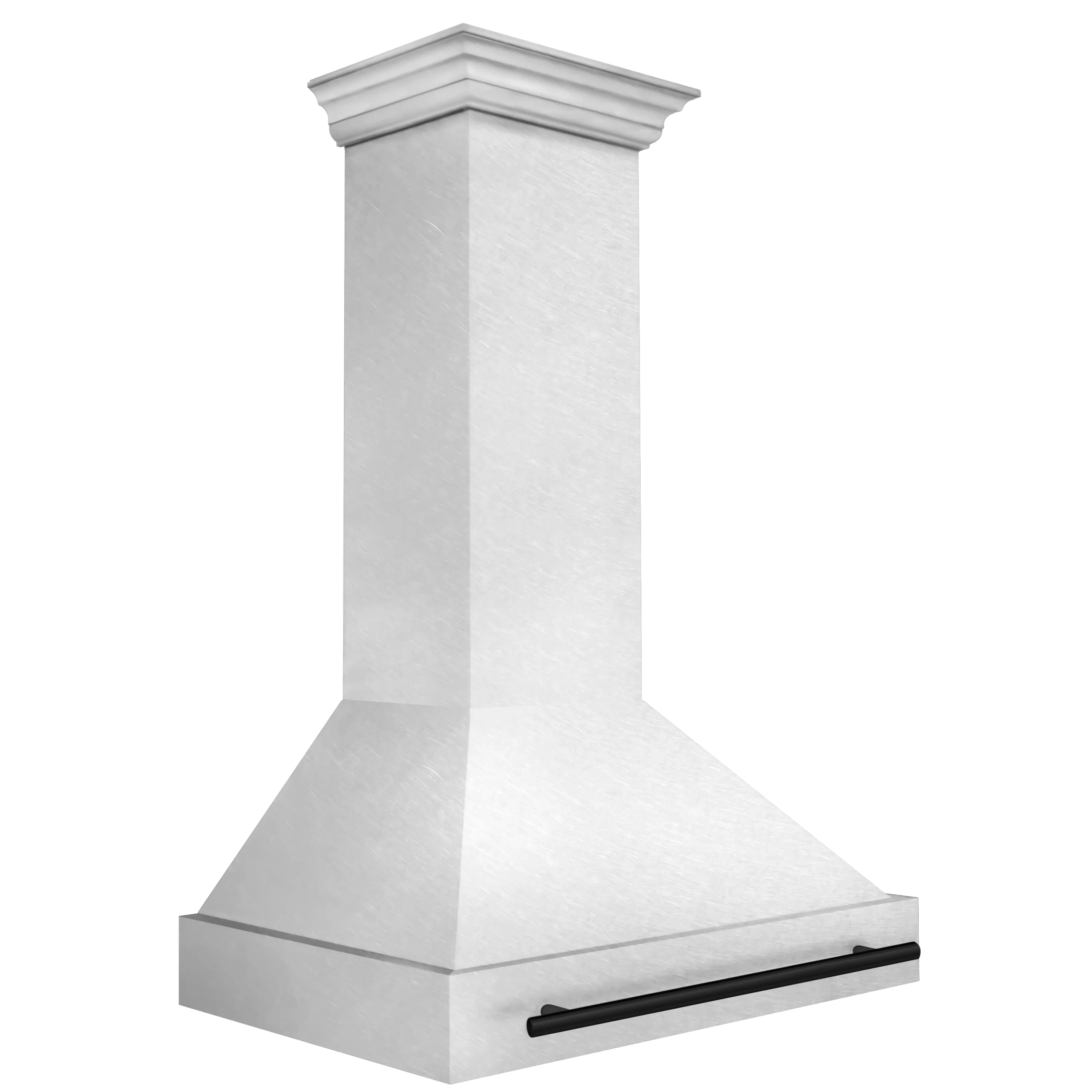 ZLINE Autograph Edition 36" Fingerprint Resistant Stainless Steel Range Hood with Matte Black Handle (8654SNZ-36-MB) - Image 8