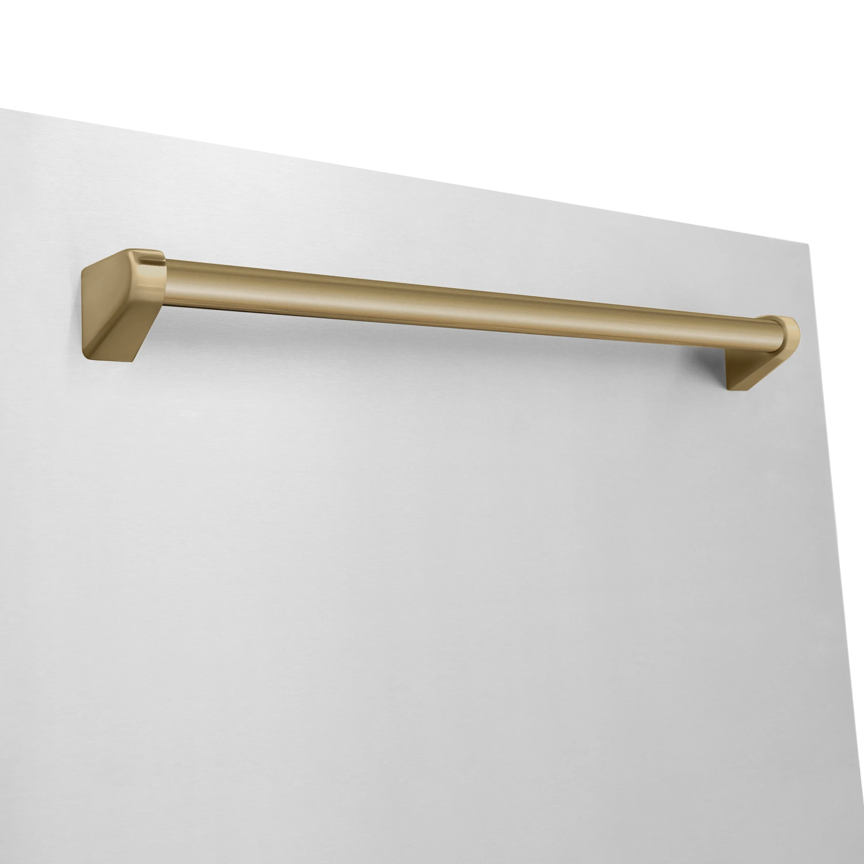 ZLINE Autograph Edition 36 in. Kitchen Package with Stainless Steel Dual Fuel Range, Range Hood, Dishwasher and Refrigeration Including External Water Dispenser with Champagne Bronze Accents (4AKPR-RARHDWM36-CB) - Image 15