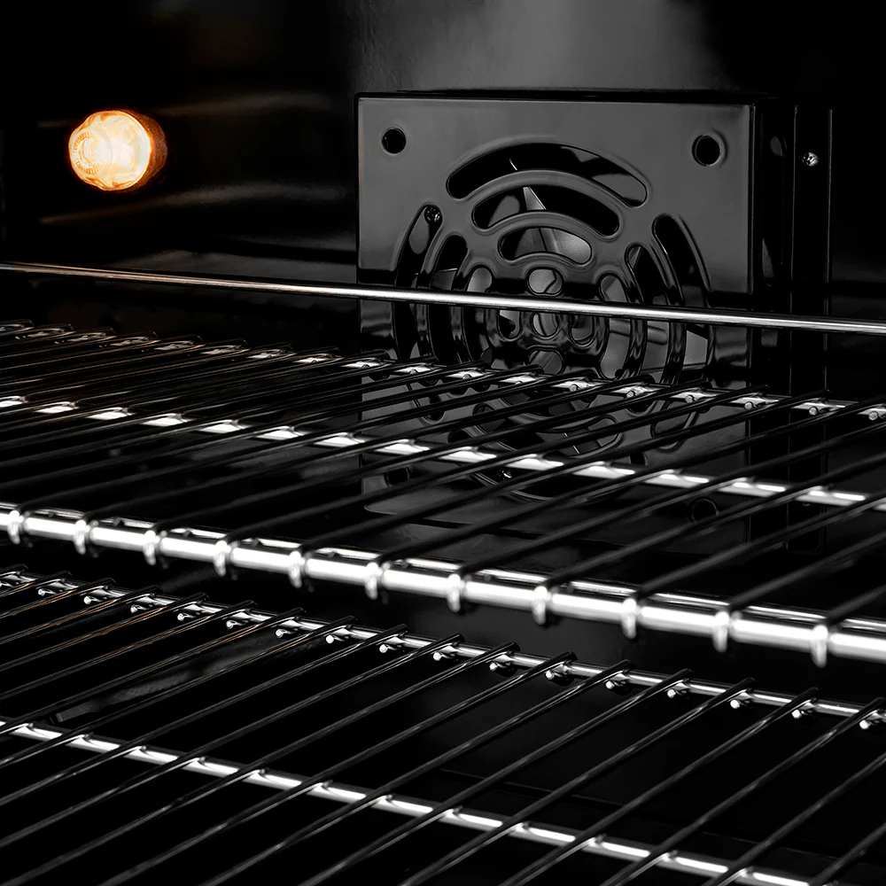 ZLINE Autograph Edition 36 in. 5.2 cu. ft. Paramount Dual Fuel Range with 6 Burner Gas Cooktop and Electric Convection Oven in Stainless Steel with Champagne Bronze Helix Handle and Knob Accents (SDRZ-36-KCB) - Image 5